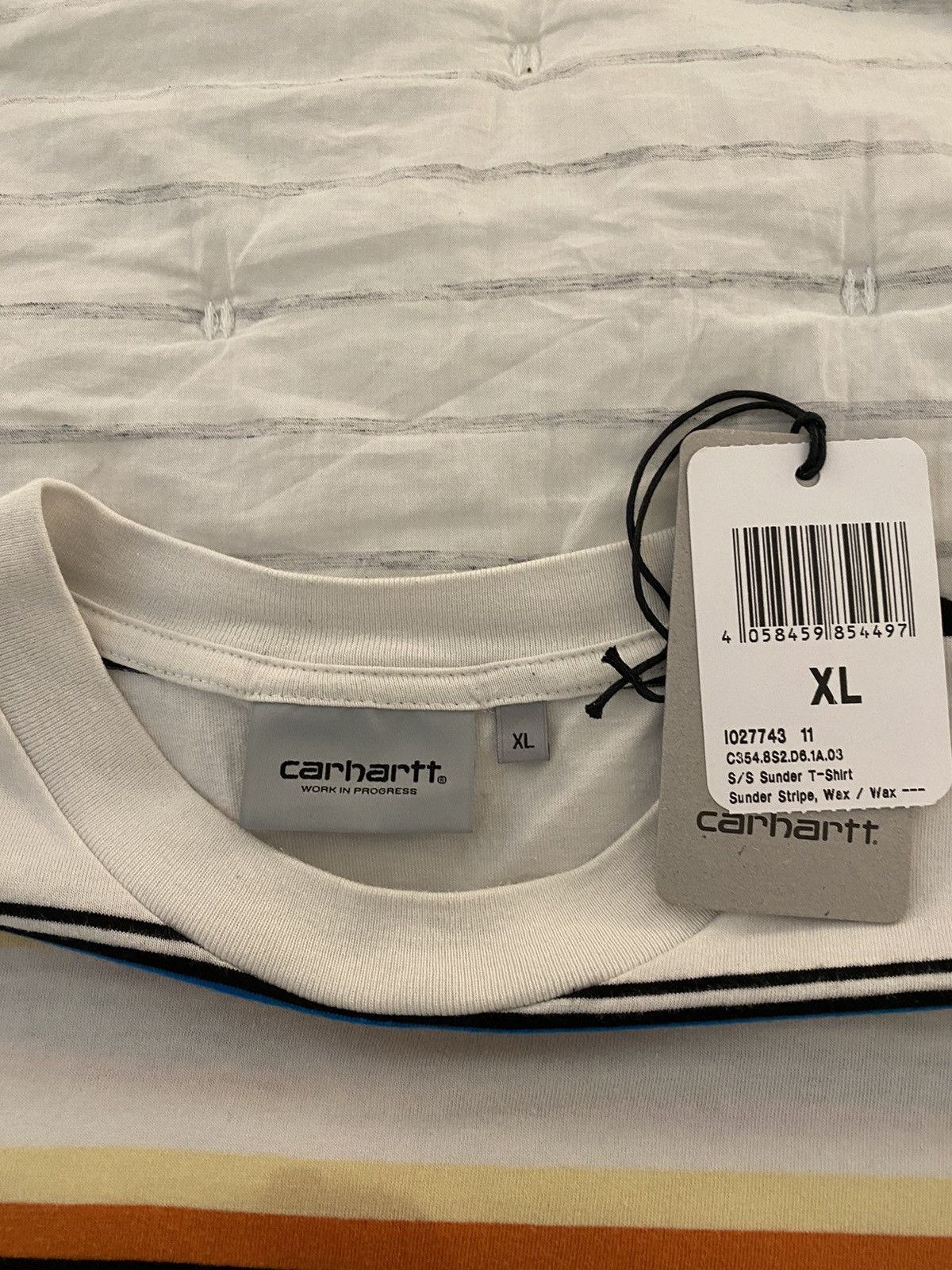 Carhartt Wip Carhartt WIP Sunder Stripe T-shirt XL Size US XL / EU 56 / 4 - 7 Thumbnail