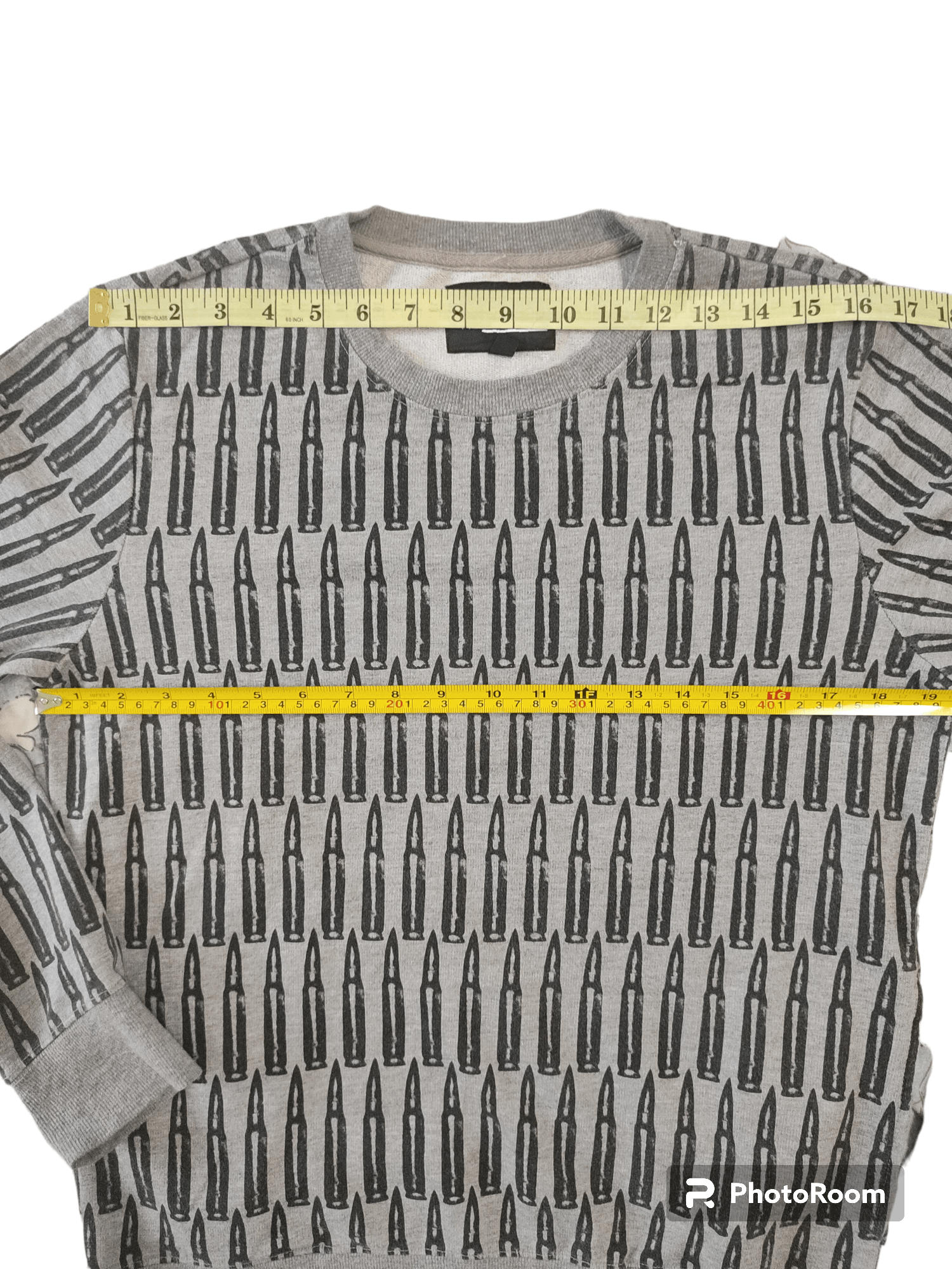 Designer XXX Rude Full Bullets Printed Sweater Size US M / EU 48-50 / 2 - 3 Thumbnail