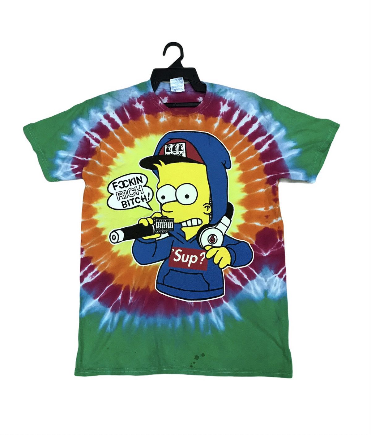 Cartoon Network × The Simpsons Bart Simpson Tee Shirt Size M Size US M / EU 48-50 / 2 - 2 Thumbnail