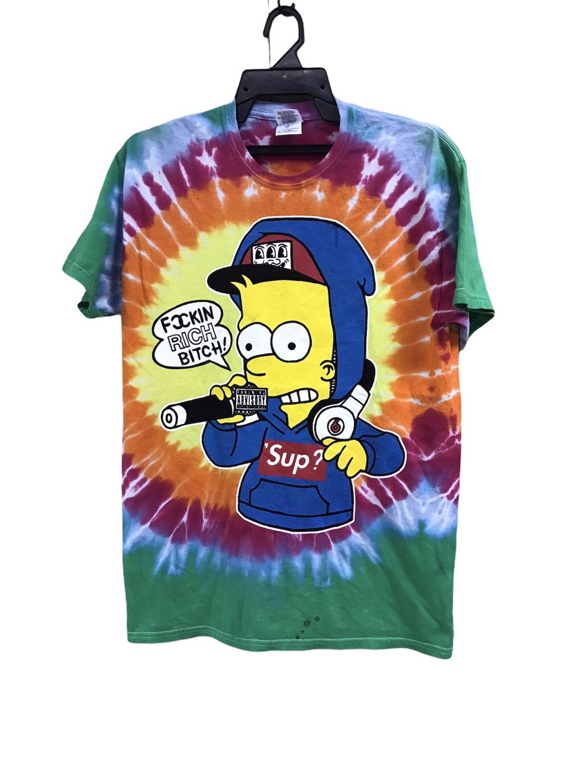 Cartoon Network × The Simpsons Bart Simpson Tee Shirt Size M Size US M / EU 48-50 / 2 - 1 Thumbnail