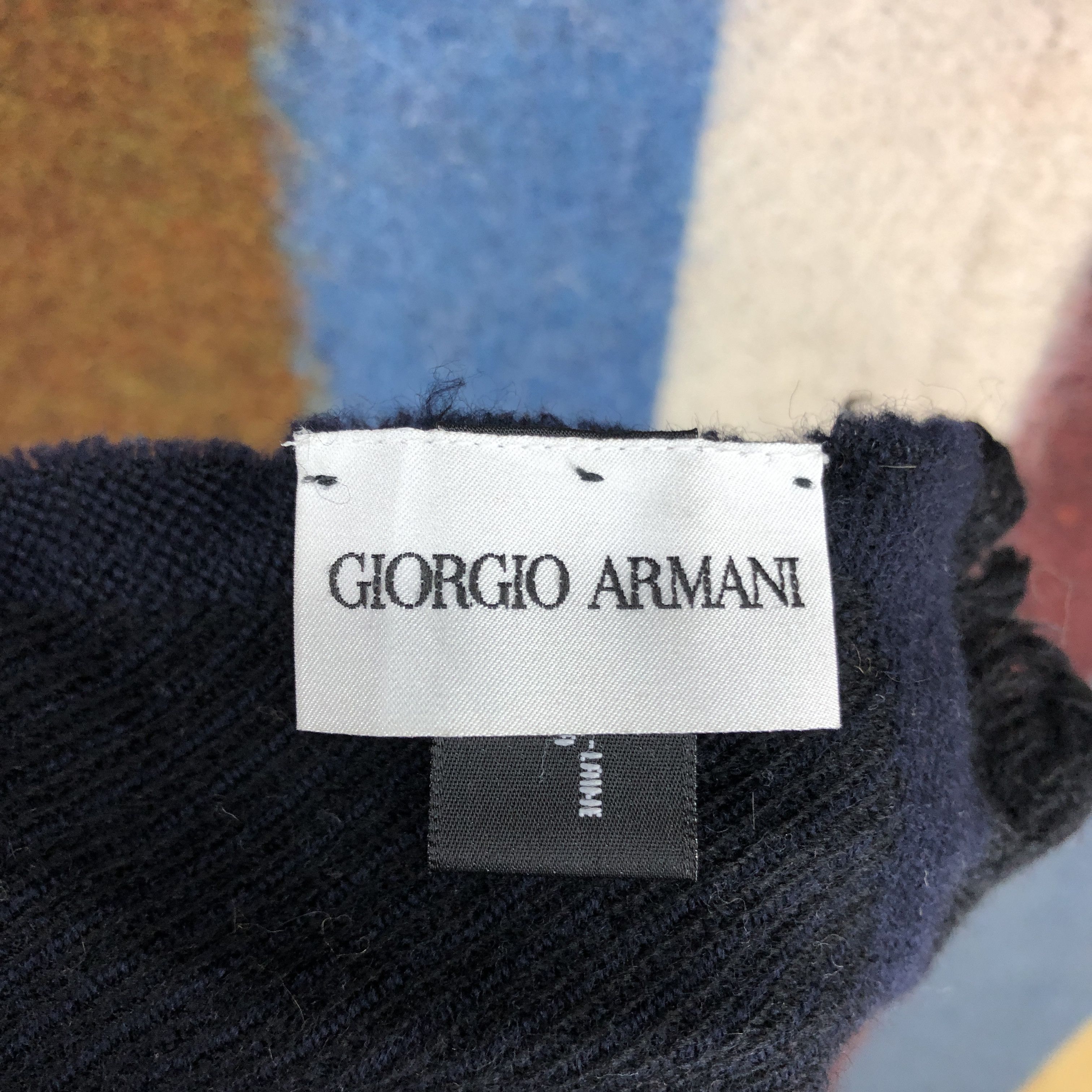 Giorgio Armani GIORGIO ARMANI Muffler Scarf #0749/AF Size ONE SIZE - 5 Thumbnail