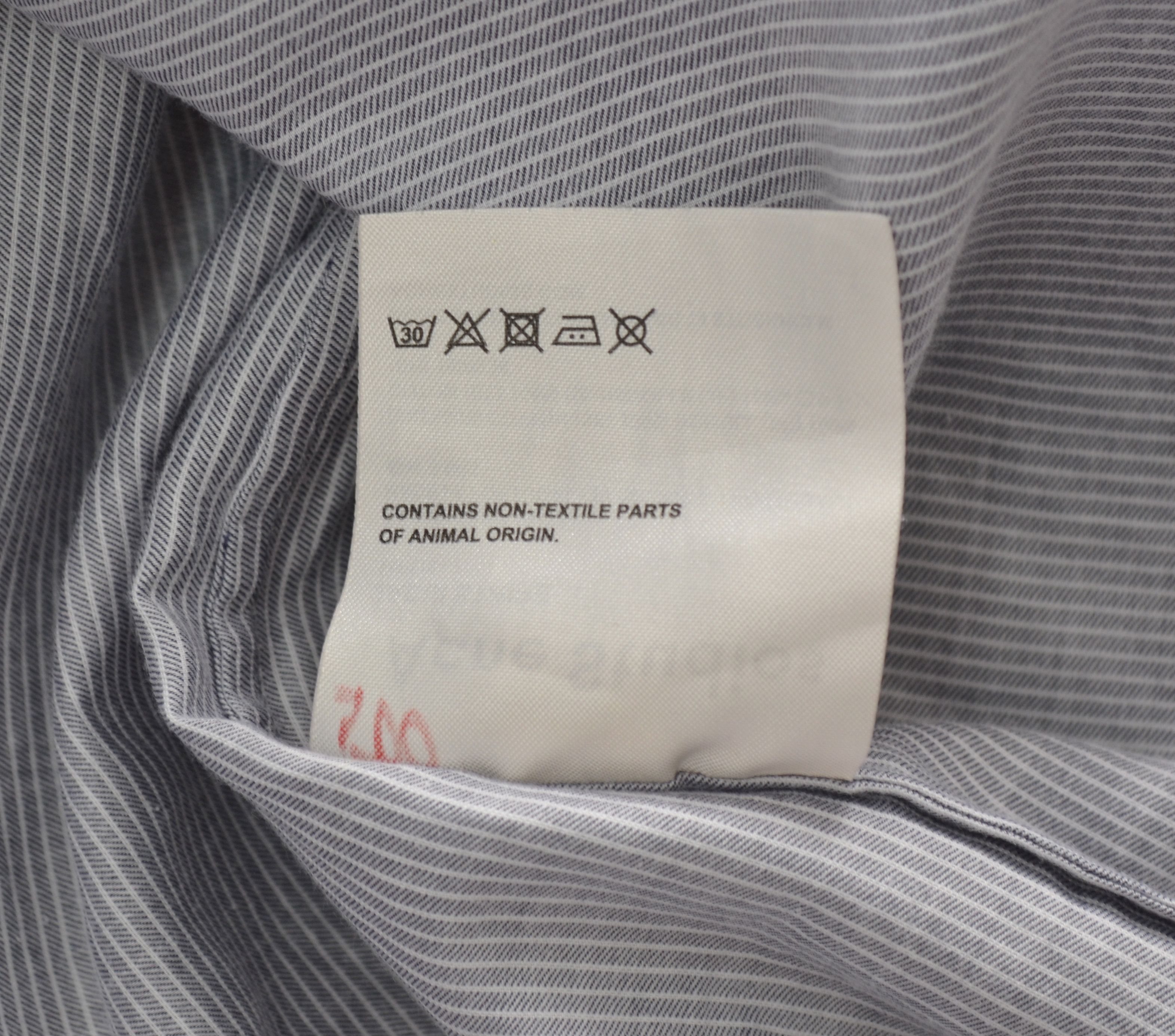 Acne Studios ACNE STUDIOS Jacqui Striped Cotton Shirt In White Pinst Size S / US 4 / IT 40 - 14 Thumbnail