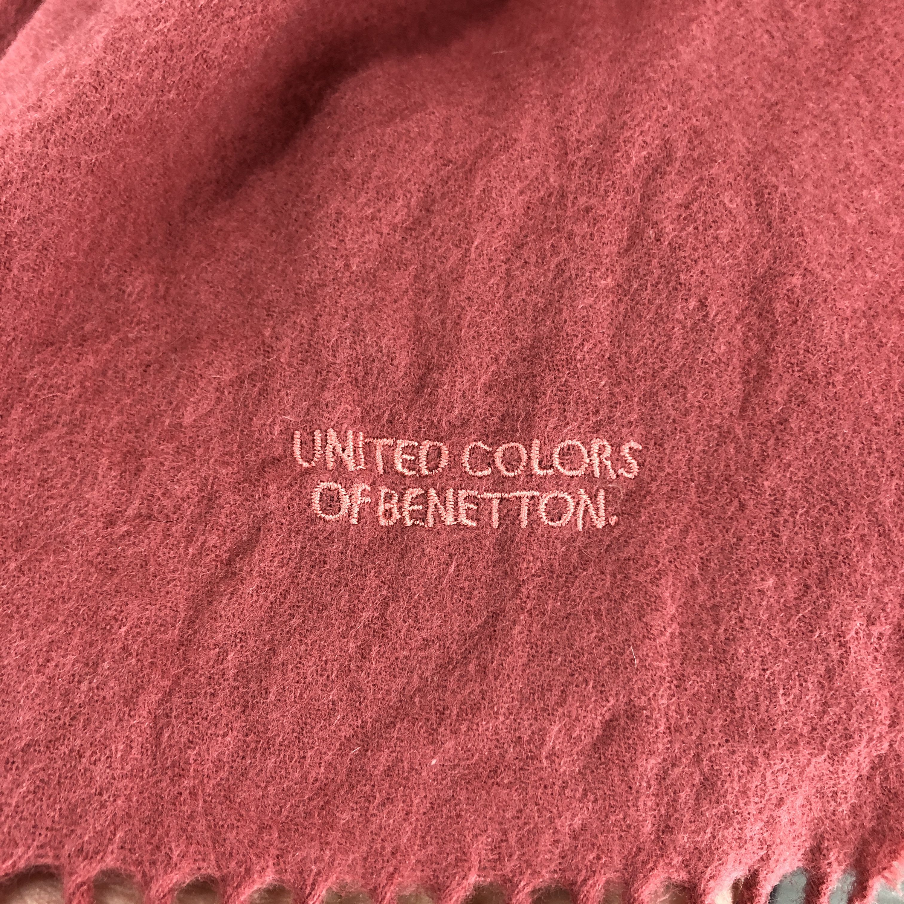 Benetton BENETTON Muffler Scarf #0944/AG Size ONE SIZE - 3 Thumbnail