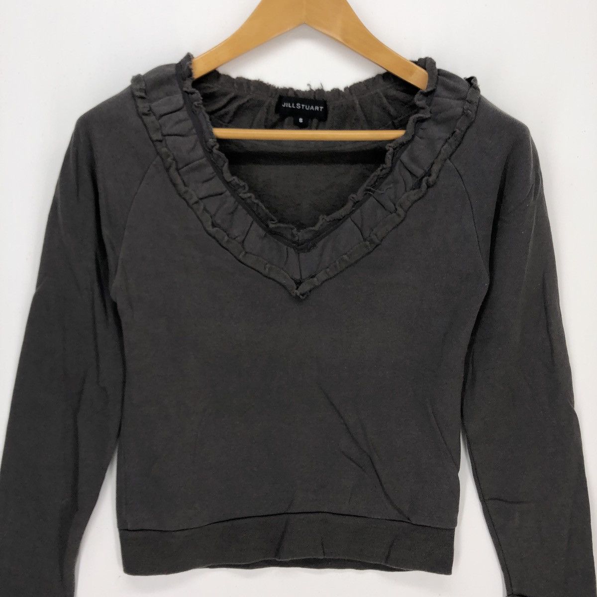 Jil Stuart JILL STUART Long Sleeve T Shirt #1068-37 Size XS / US 0-2 / IT 36-38 - 2 Thumbnail