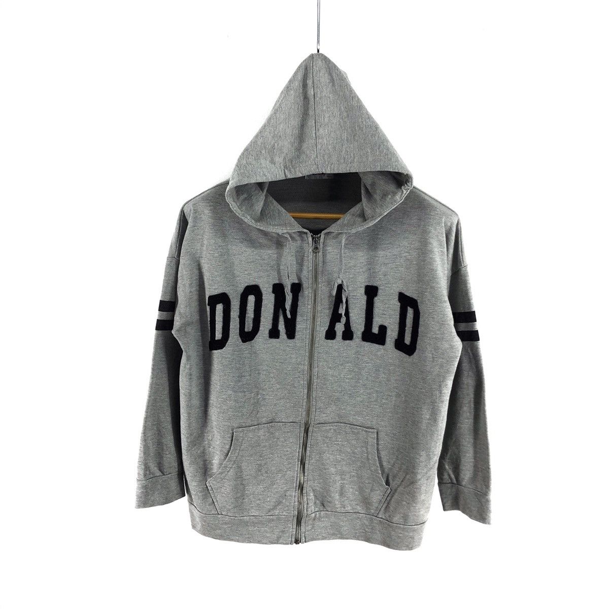 Disney DONALD DUCK What’s Up! Women Zipper Hoodie #2596-92 Size M / US 6-8 / IT 42-44 - 4 Thumbnail