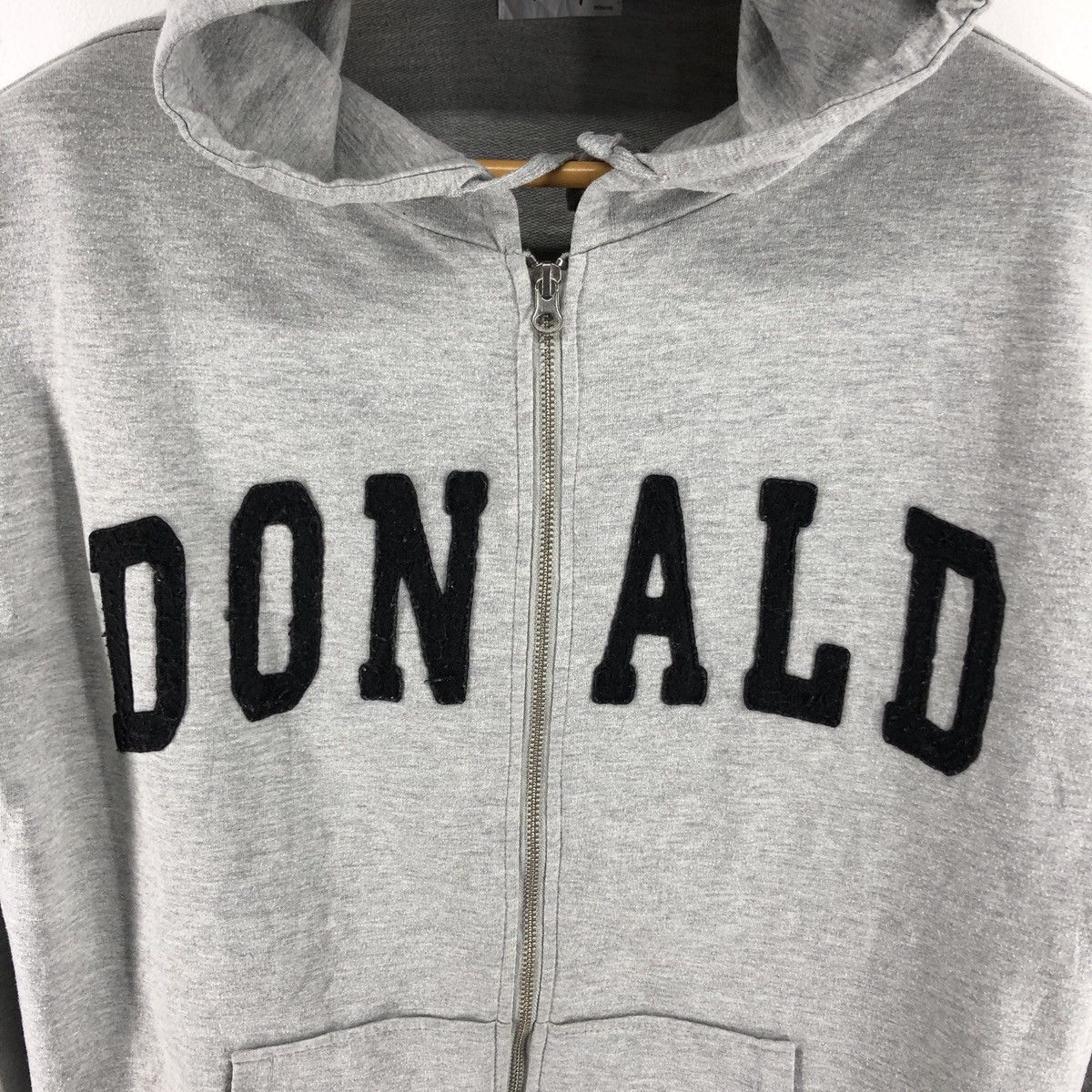 Disney DONALD DUCK What’s Up! Women Zipper Hoodie #2596-92 Size M / US 6-8 / IT 42-44 - 5 Thumbnail