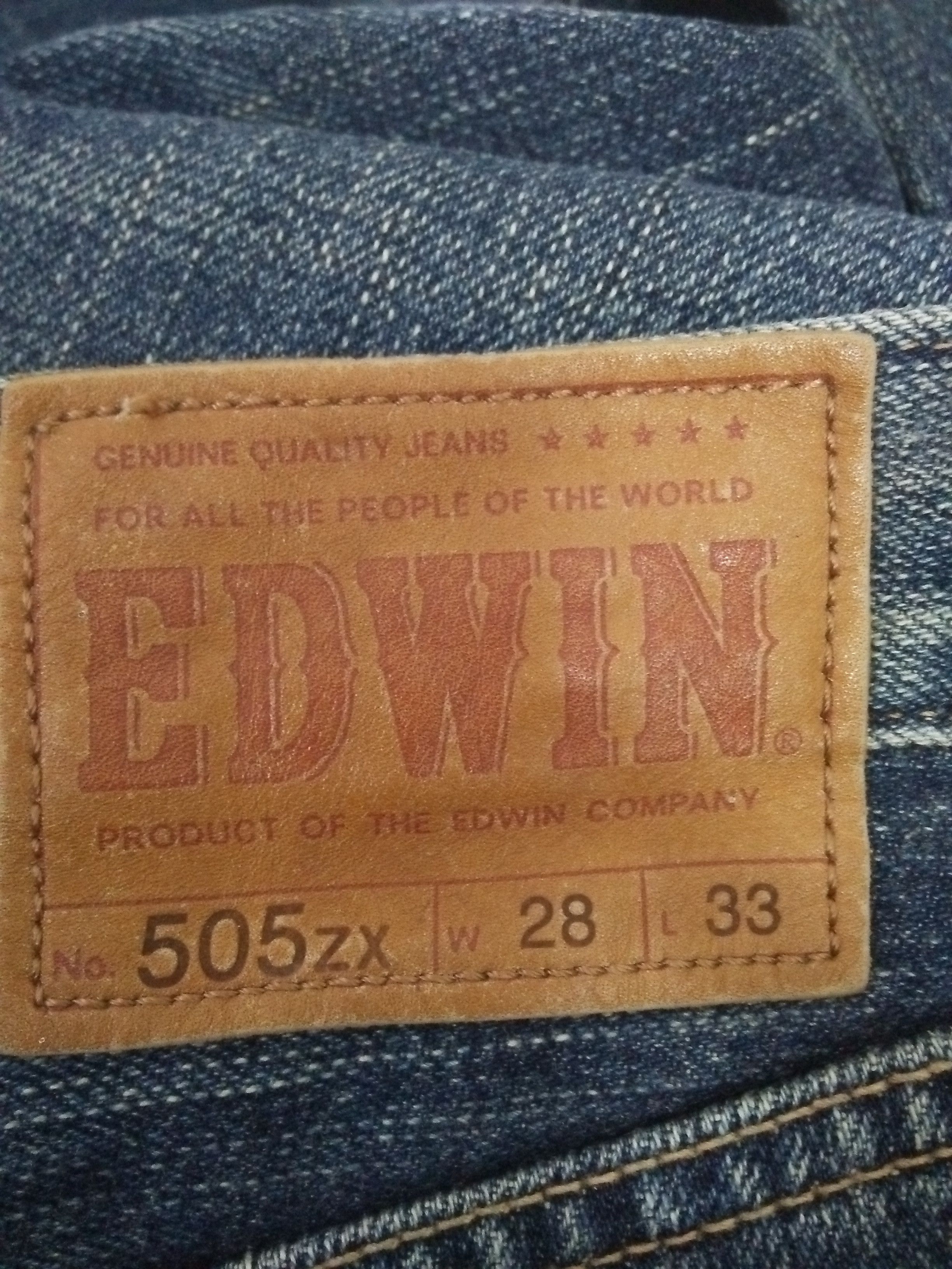 Edwin VTG EDWIN SELVEDGE DENIM JAPAN (B33) w30 Size US 30 / EU 46 - 11 Thumbnail