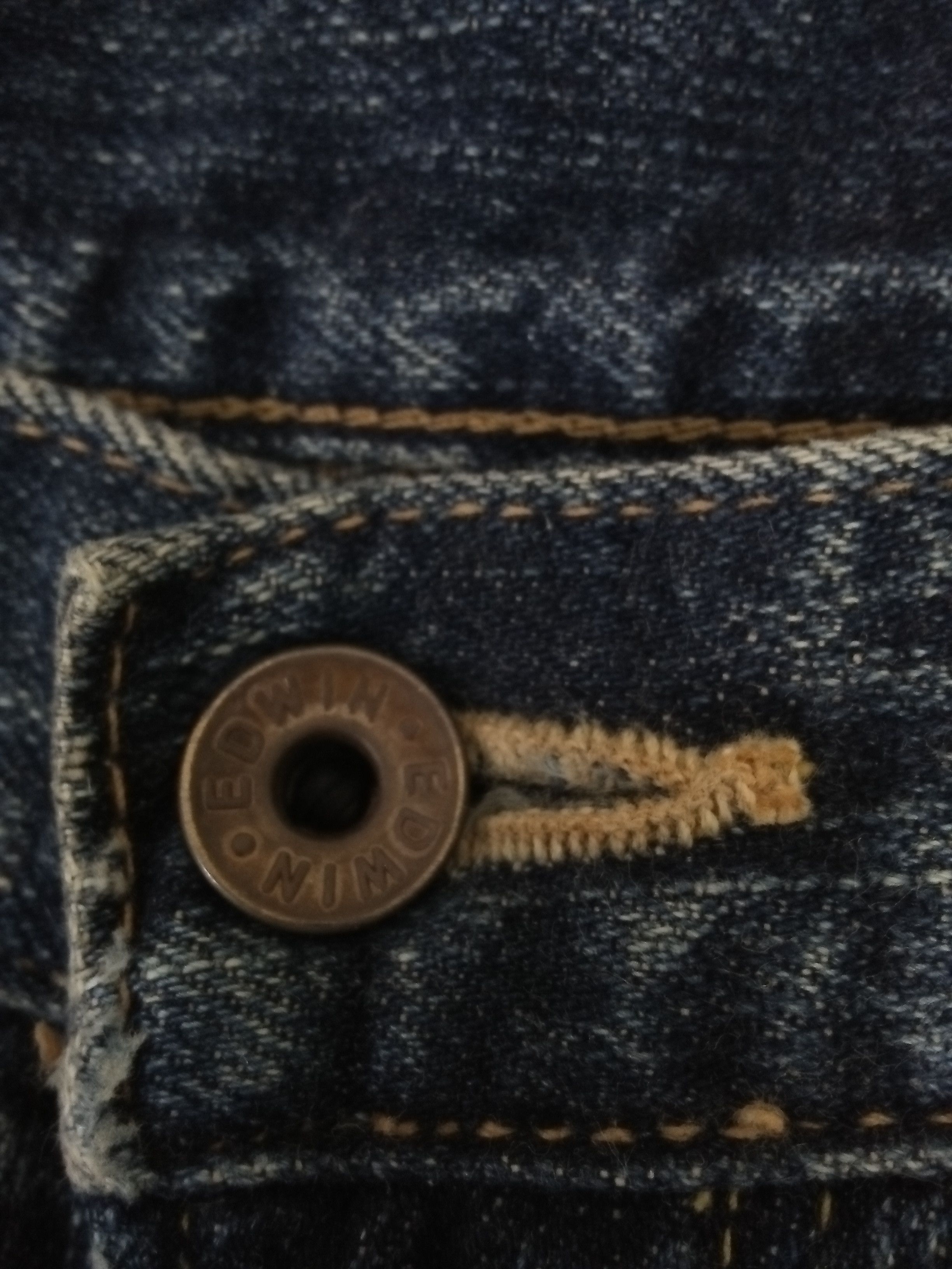 Edwin VTG EDWIN SELVEDGE DENIM JAPAN (B33) w30 Size US 30 / EU 46 - 7 Thumbnail