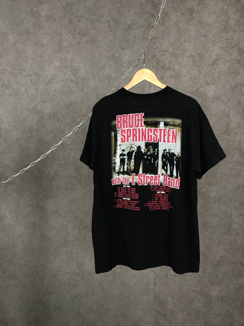 Band Tees Bruce Springsteen 2008 vintage rock band tour tee Size US L / EU 52-54 / 3 - 2 Thumbnail