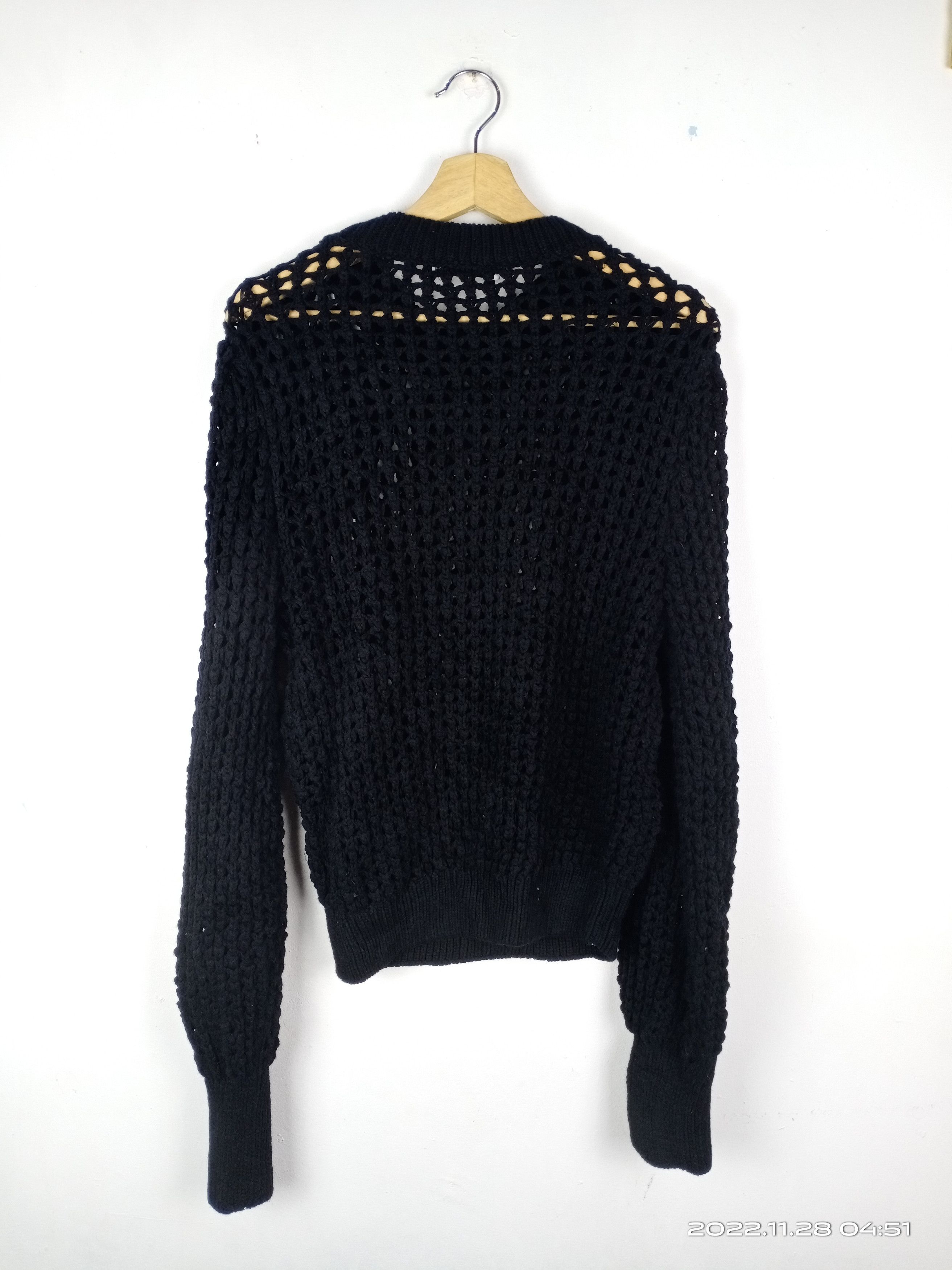 Aran Isles Knitwear × Designer × Zara 💥RARE💥Zara Cable Knit Sweatshirt Nice Design Size US S / EU 44-46 / 1 - 6 Thumbnail
