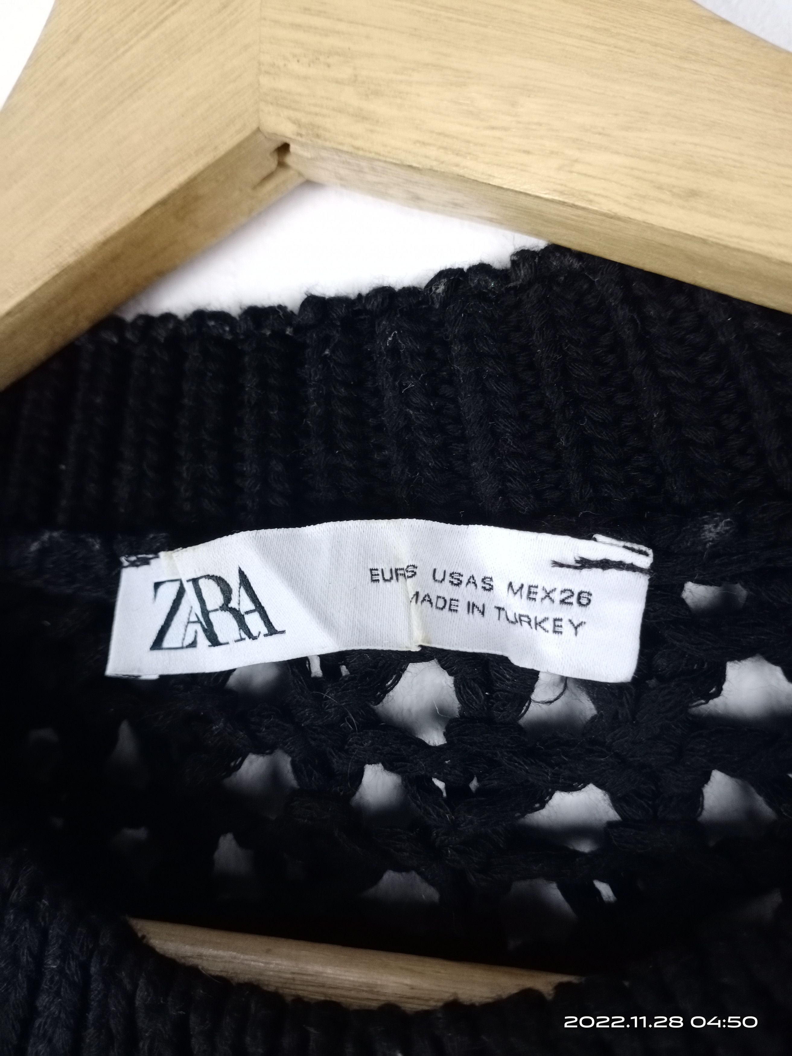 Aran Isles Knitwear × Designer × Zara 💥RARE💥Zara Cable Knit Sweatshirt Nice Design Size US S / EU 44-46 / 1 - 5 Thumbnail