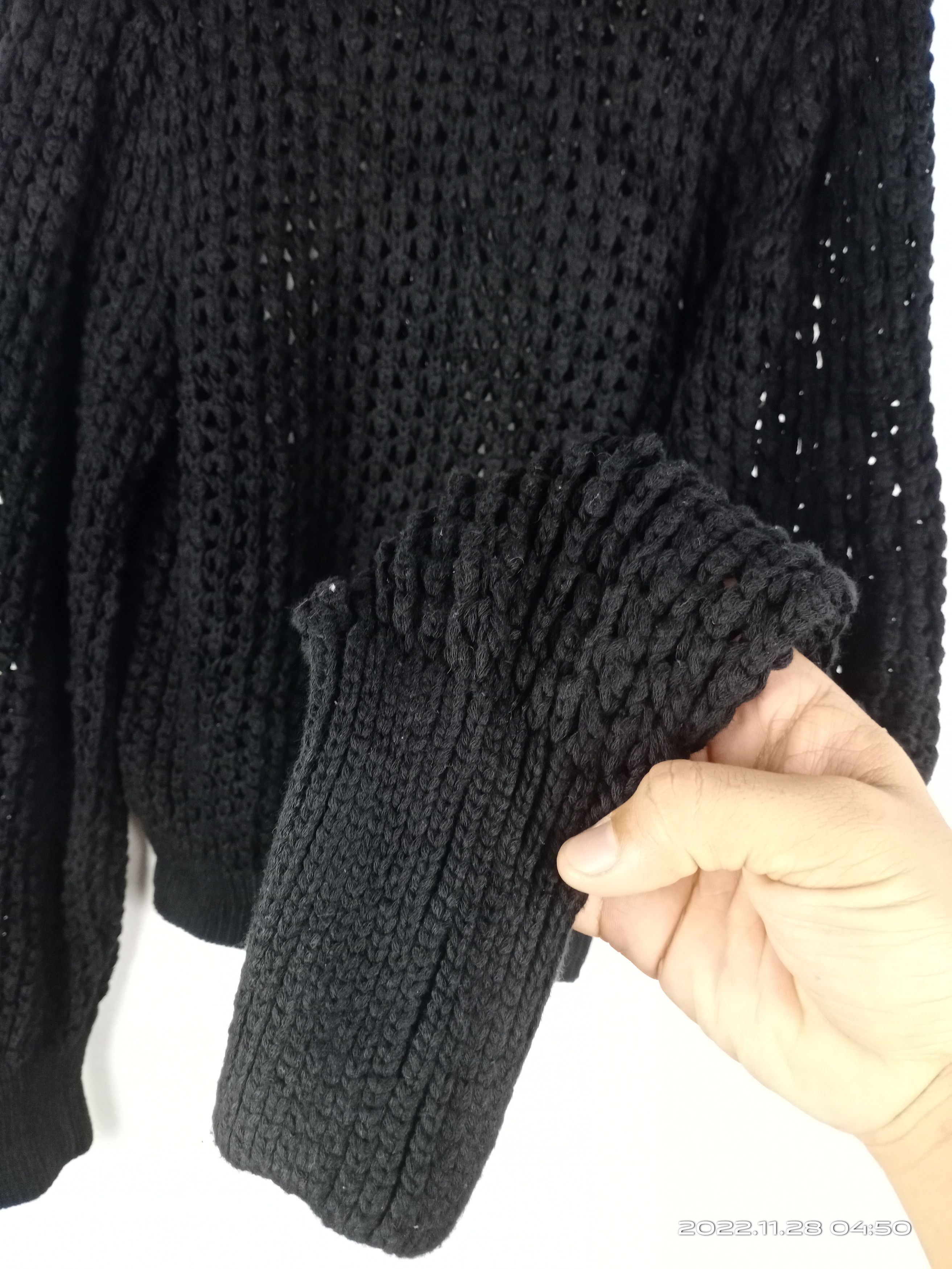 Aran Isles Knitwear × Designer × Zara 💥RARE💥Zara Cable Knit Sweatshirt Nice Design Size US S / EU 44-46 / 1 - 3 Thumbnail