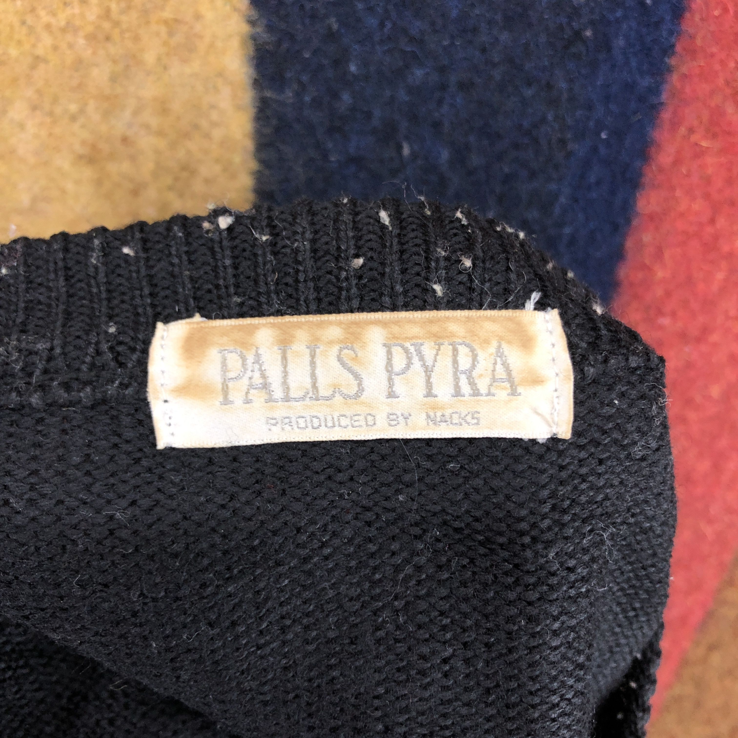 Japanese Brand PALLS PYRA by NACKS Women Knitwear Sunflower Print #0462/S Size S / US 4 / IT 40 - 5 Thumbnail