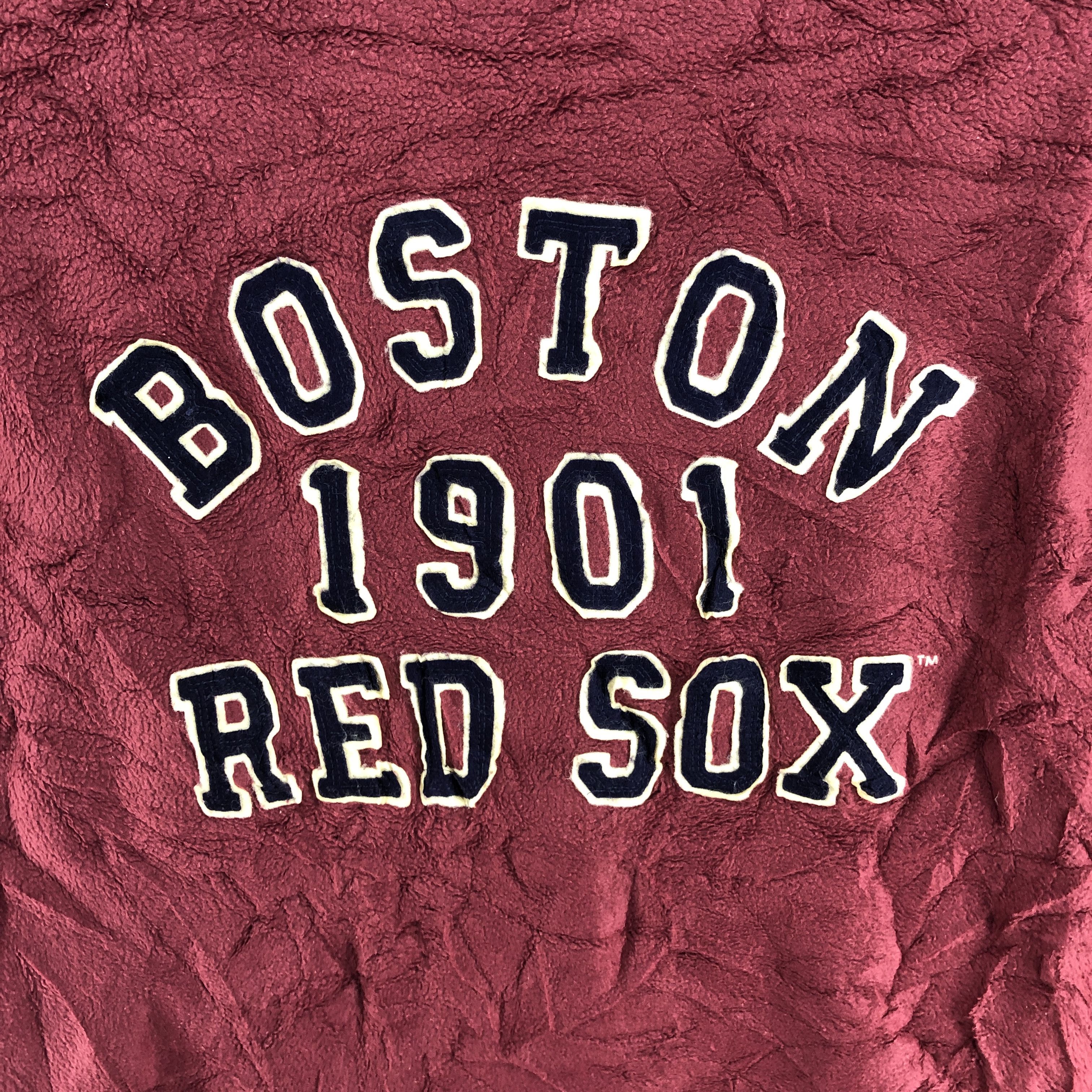 MLB BOSTON RED SOX 1901 Turtle Neck Fleece #098/E Size US M / EU 48-50 / 2 - 2 Thumbnail