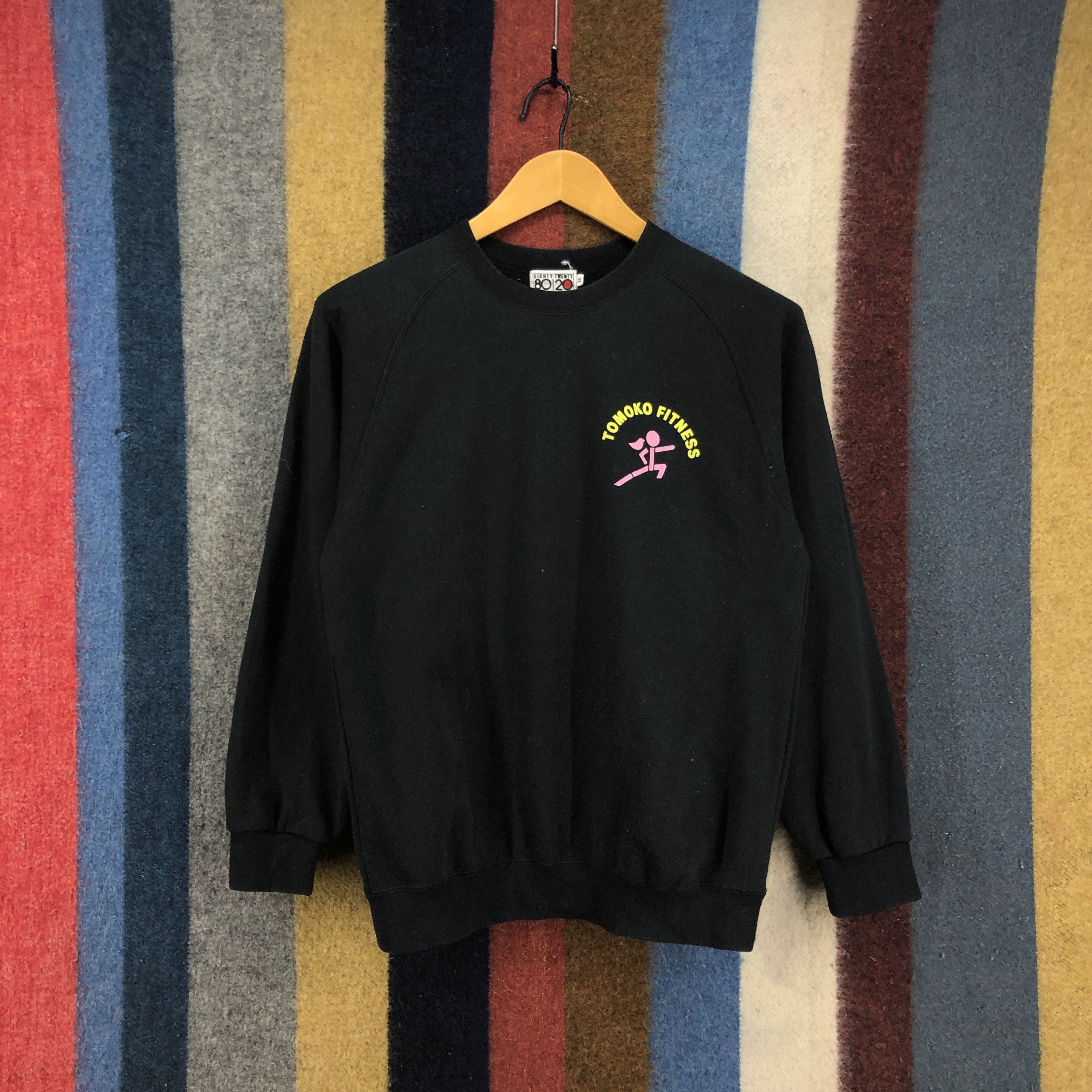 Japanese Brand Tomoko Fitness by EIGHTY-TWENTY Sweatshirt #0659/AC Size US S / EU 44-46 / 1 - 3 Thumbnail
