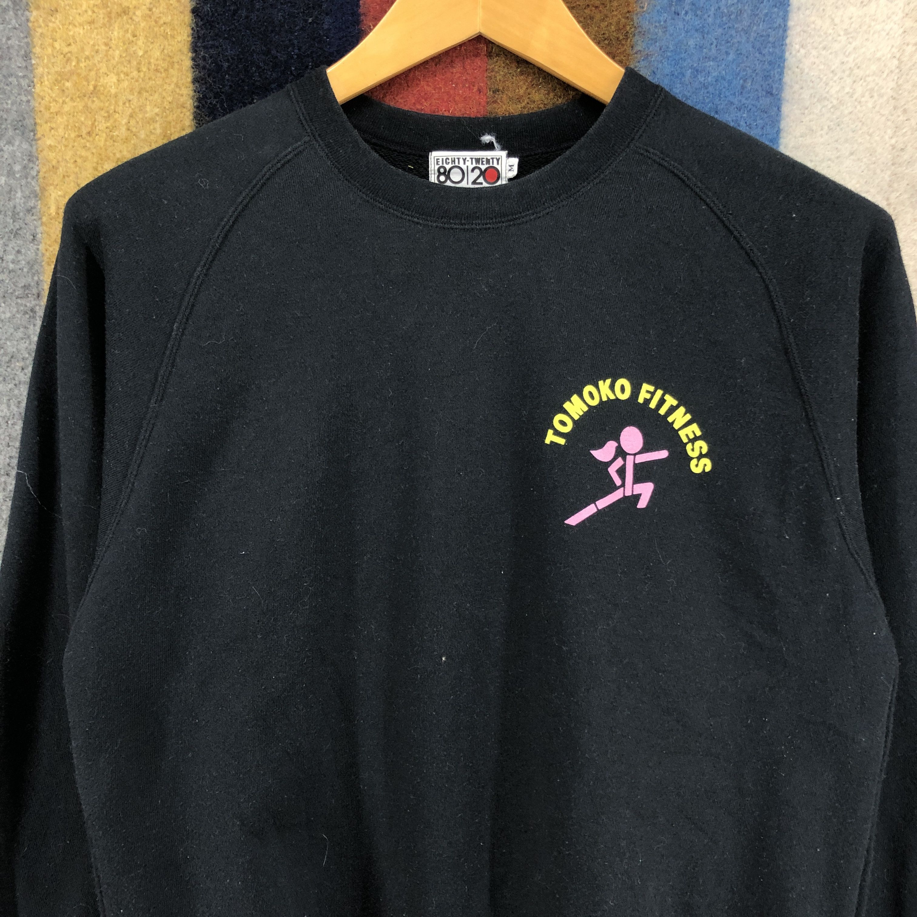 Japanese Brand Tomoko Fitness by EIGHTY-TWENTY Sweatshirt #0659/AC Size US S / EU 44-46 / 1 - 5 Thumbnail