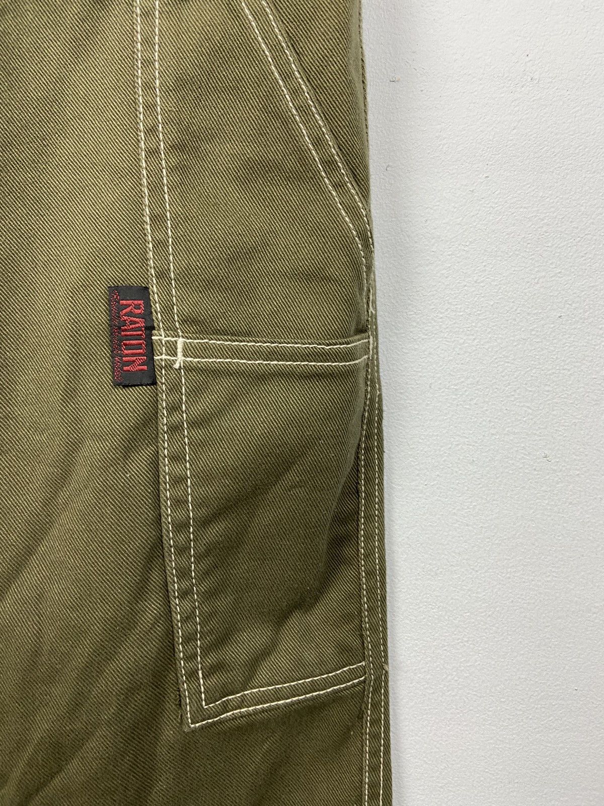 Japanese Brand × Other Japanese Brand RATON LAVEUR Japan Baggy Cropped Cargo Pant Size US 34 / EU 50 - 8 Thumbnail