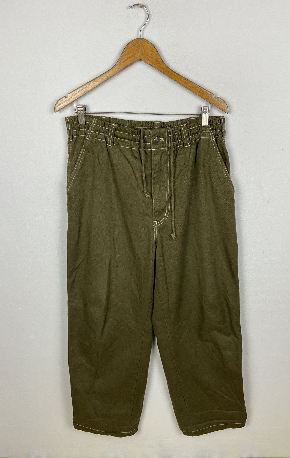 Japanese Brand × Other Japanese Brand RATON LAVEUR Japan Baggy Cropped Cargo Pant Size US 34 / EU 50 - 11 Thumbnail
