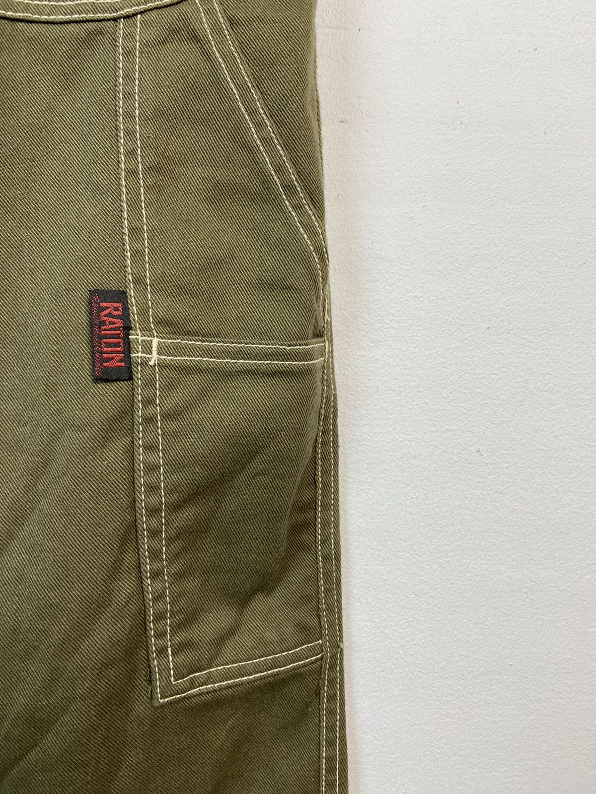 Japanese Brand × Other Japanese Brand RATON LAVEUR Japan Baggy Cropped Cargo Pant Size US 34 / EU 50 - 4 Thumbnail