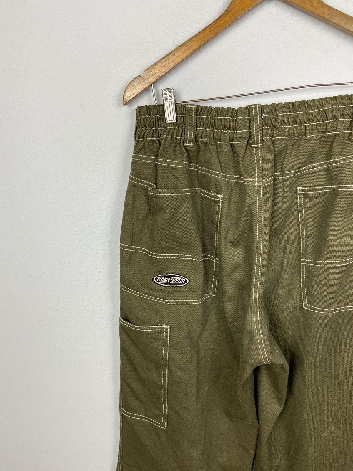 Japanese Brand × Other Japanese Brand RATON LAVEUR Japan Baggy Cropped Cargo Pant Size US 34 / EU 50 - 5 Thumbnail