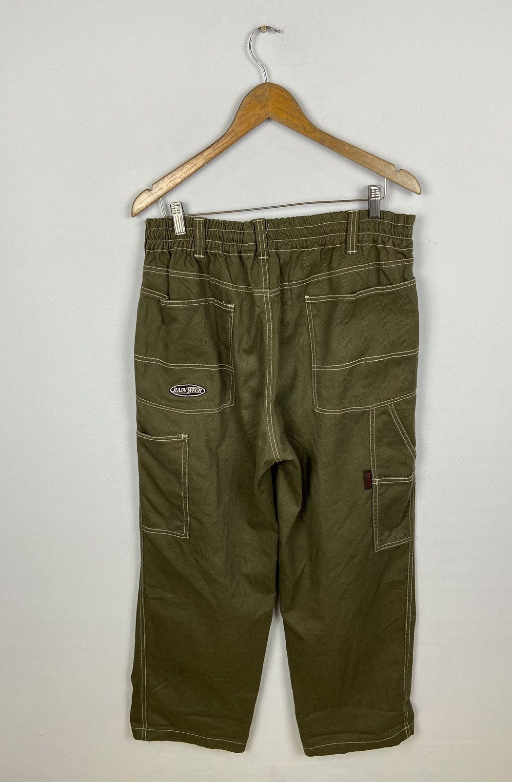 Japanese Brand × Other Japanese Brand RATON LAVEUR Japan Baggy Cropped Cargo Pant Size US 34 / EU 50 - 1 Thumbnail