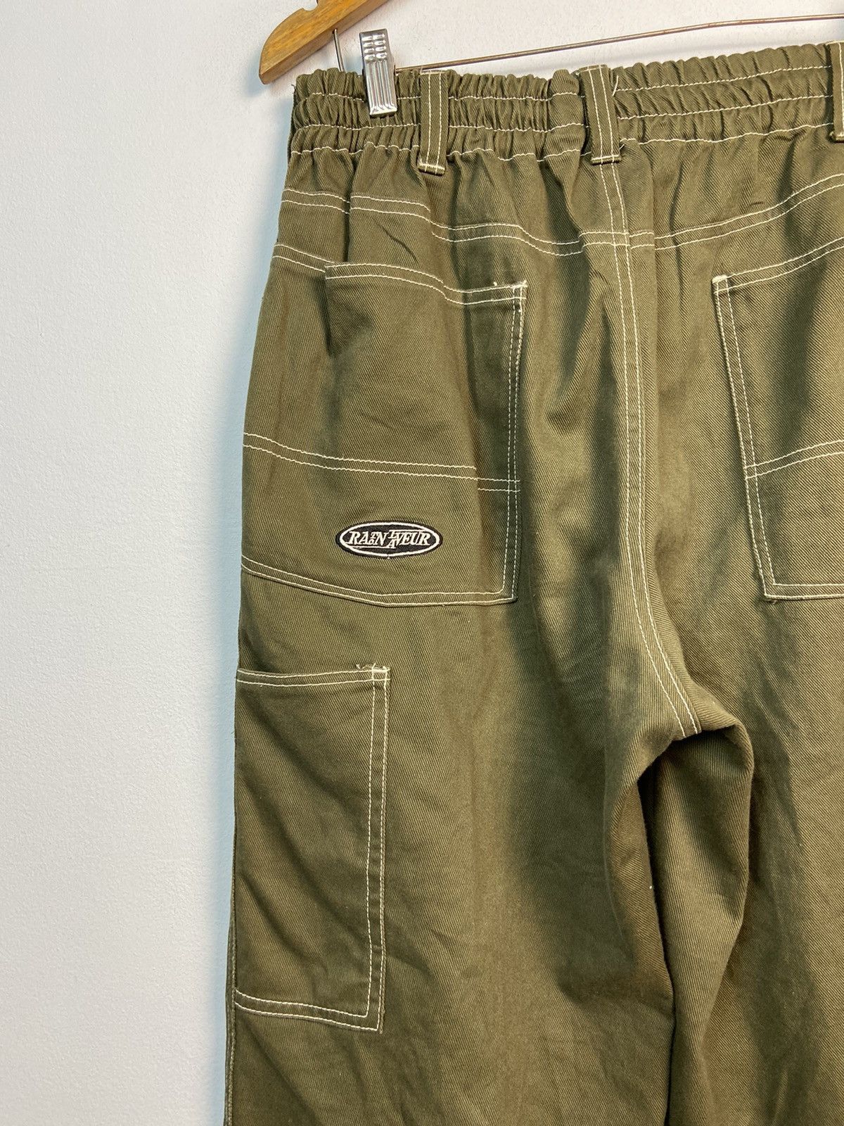 Japanese Brand × Other Japanese Brand RATON LAVEUR Japan Baggy Cropped Cargo Pant Size US 34 / EU 50 - 3 Thumbnail