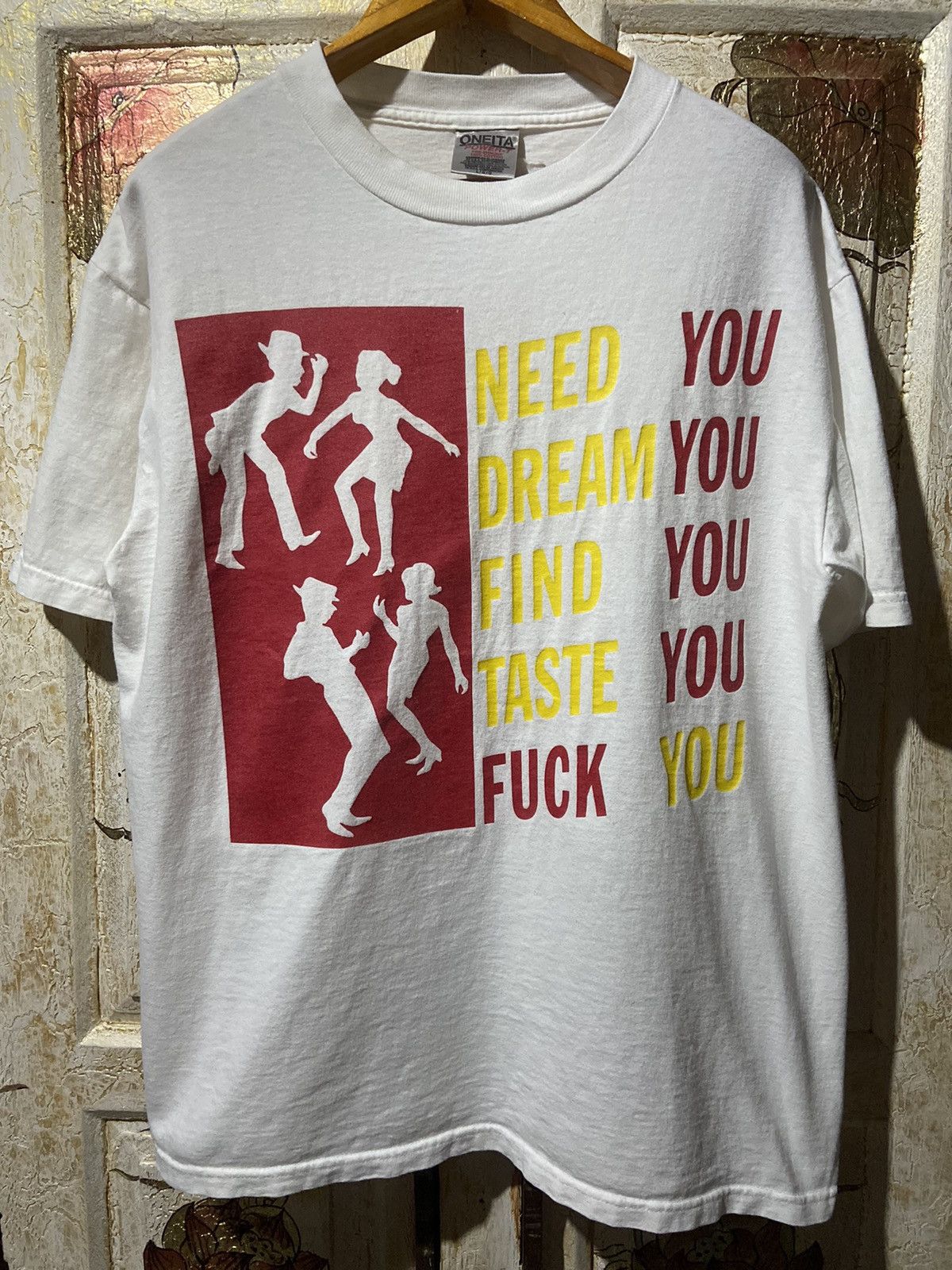 Vintage Vintage need you dream you find you taste you fuck you L Size US L / EU 52-54 / 3 - 1 Thumbnail