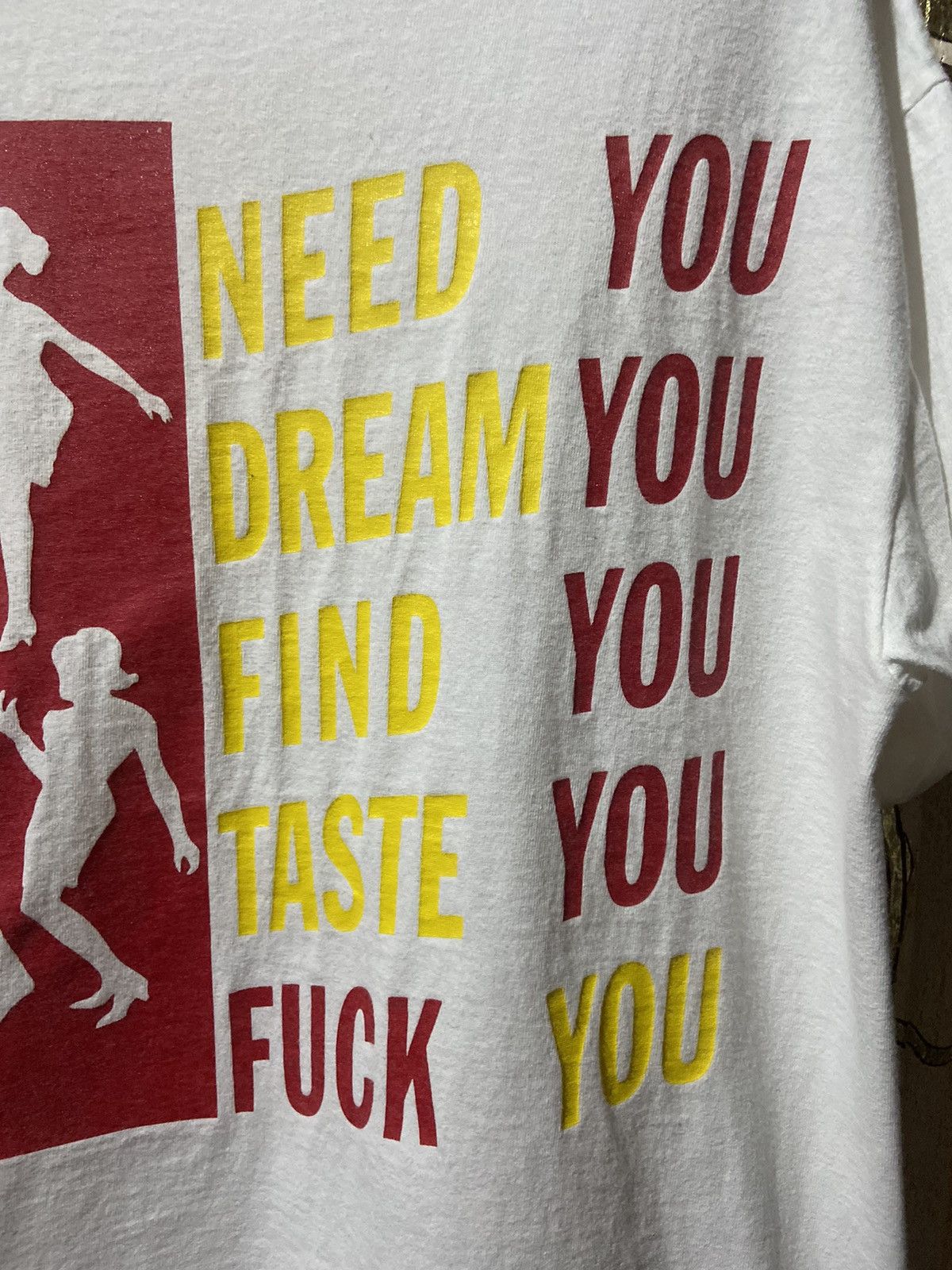 Vintage Vintage need you dream you find you taste you fuck you L Size US L / EU 52-54 / 3 - 2 Thumbnail
