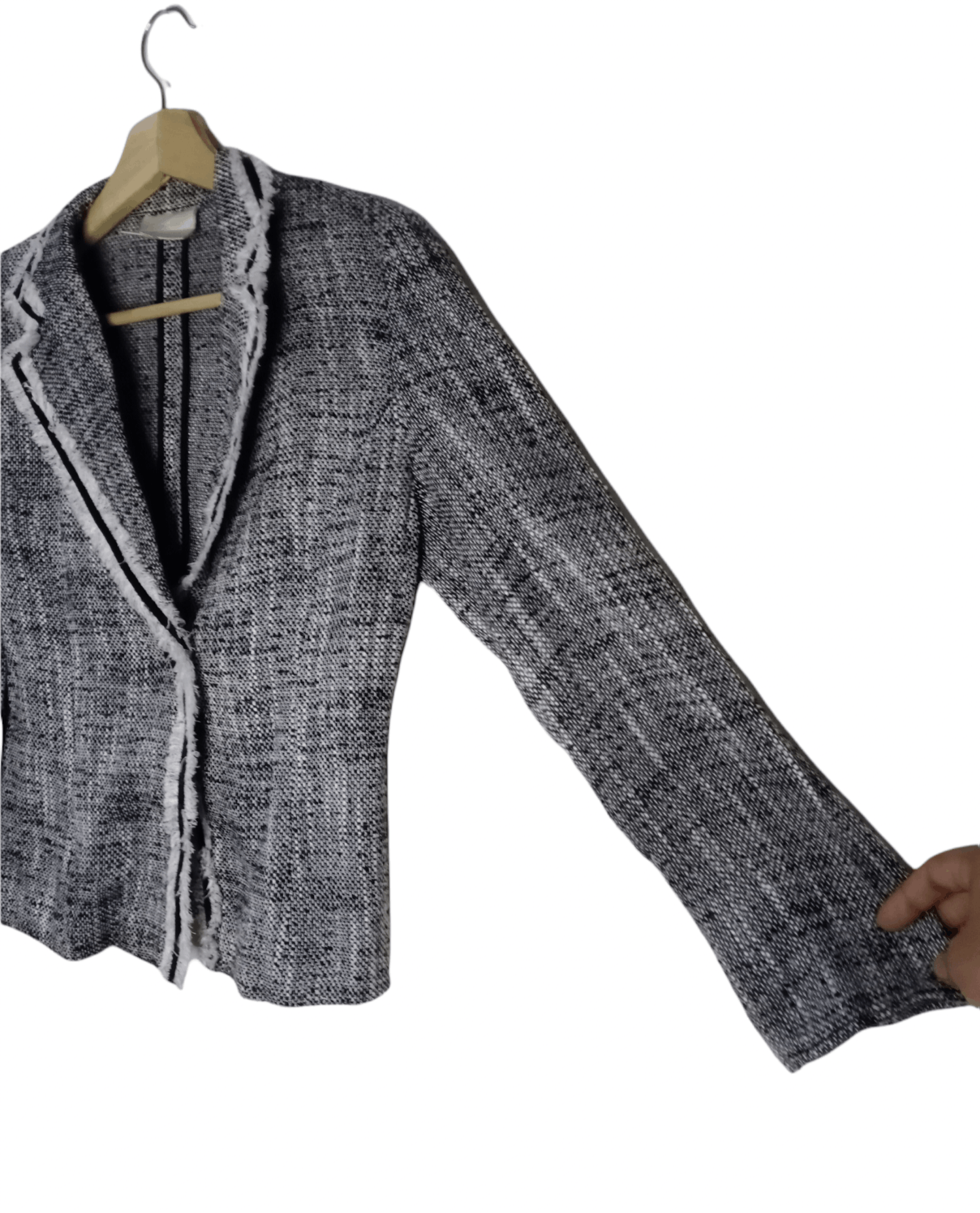 Designer × Japanese Brand Emma James Knit Blazer Nice Design Size S / US 4 / IT 40 - 2 Thumbnail