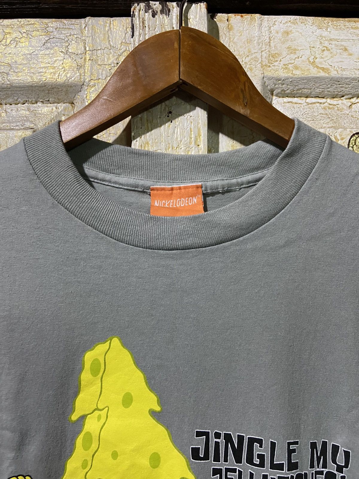 Cartoon Network × Vintage 2003 vintage SpongeBob Jingle my jellyfishes Single stitch L Size US L / EU 52-54 / 3 - 3 Thumbnail