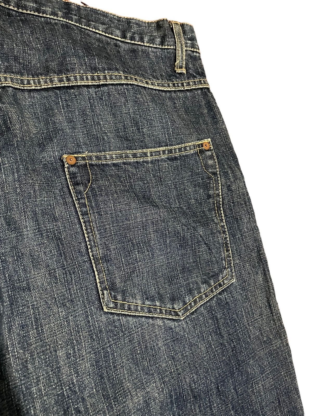 Japanese Brand × MasterPiece Masterpiece Denim Hectic Men Homme T Grands Distressed Jeans Size US 38 / EU 54 - 9 Thumbnail