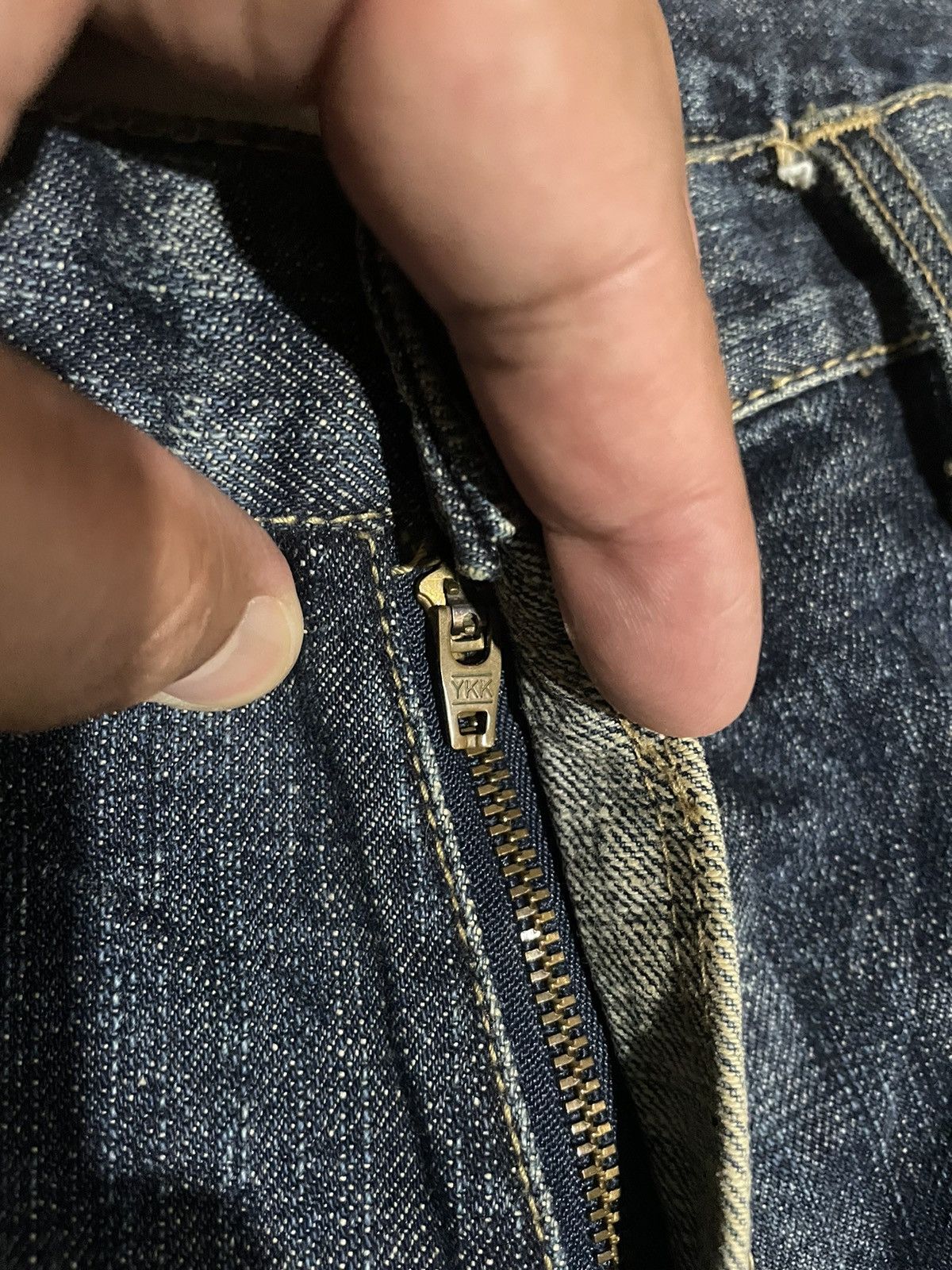 Japanese Brand × MasterPiece Masterpiece Denim Hectic Men Homme T Grands Distressed Jeans Size US 38 / EU 54 - 15 Thumbnail