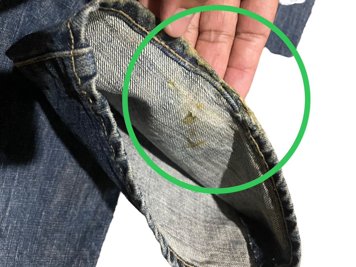 Japanese Brand × MasterPiece Masterpiece Denim Hectic Men Homme T Grands Distressed Jeans Size US 38 / EU 54 - 23 Thumbnail