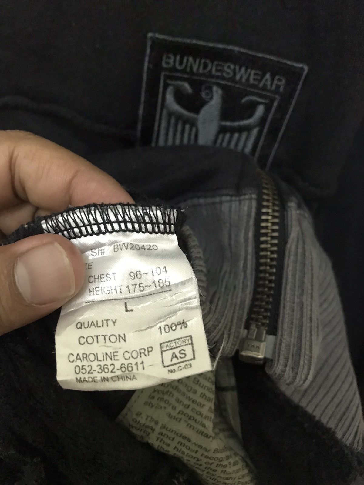 Other Bundeswear Sweater Jacket Small Logo Size US L / EU 52-54 / 3 - 8 Thumbnail