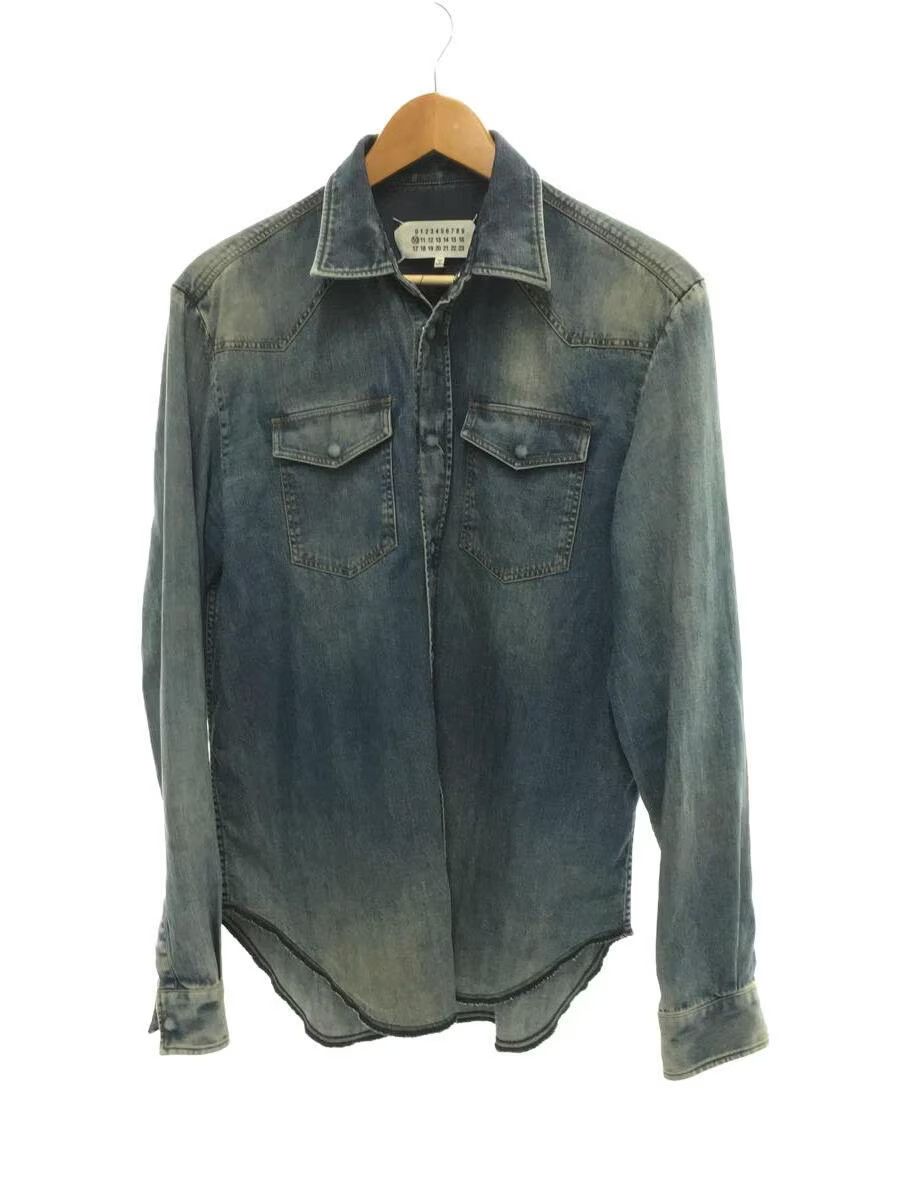 Maison Margiela Western Denim Flannel Shirt Size US M / EU 48-50 / 2 - 1 Thumbnail