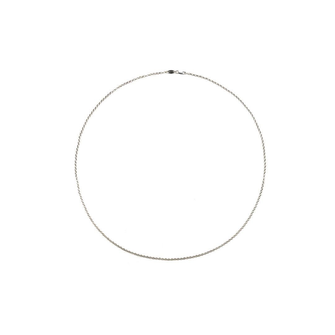 Chrome Hearts Chrome Hearts Silver Roll Chain Necklace Size ONE SIZE - 1 Thumbnail