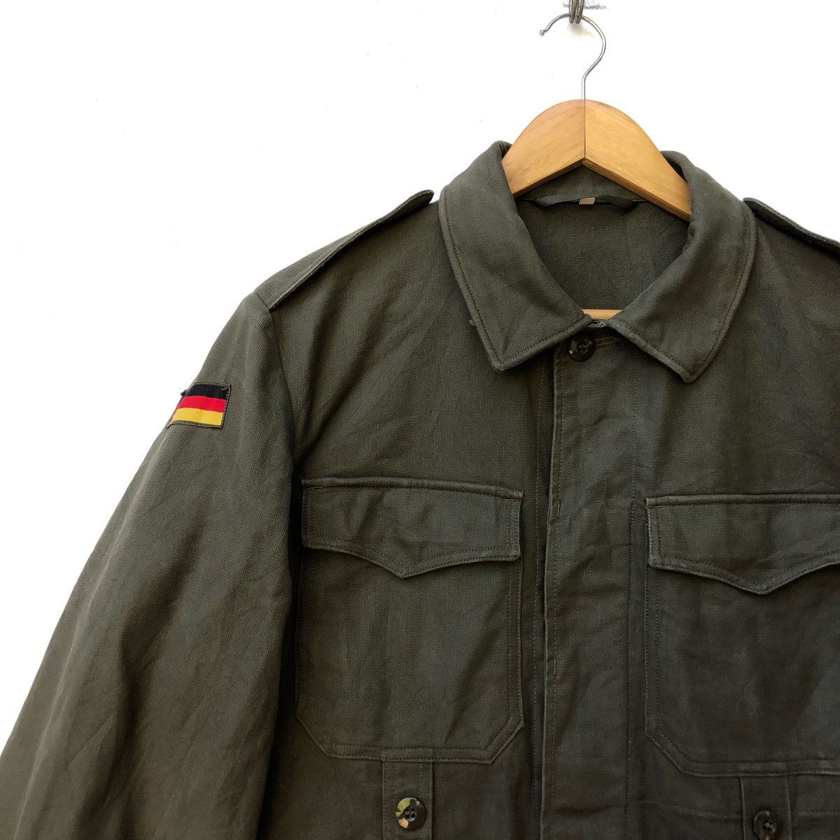 Vintage Vintage Military Chore Jacket Germany Size US M / EU 48-50 / 2 - 3 Thumbnail