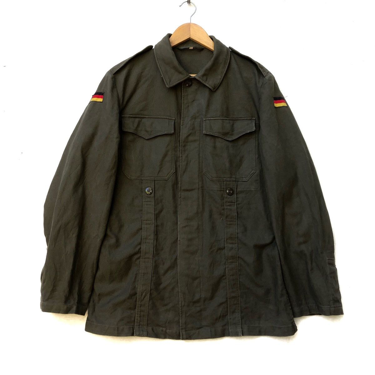 Vintage Vintage Military Chore Jacket Germany Size US M / EU 48-50 / 2 - 1 Thumbnail