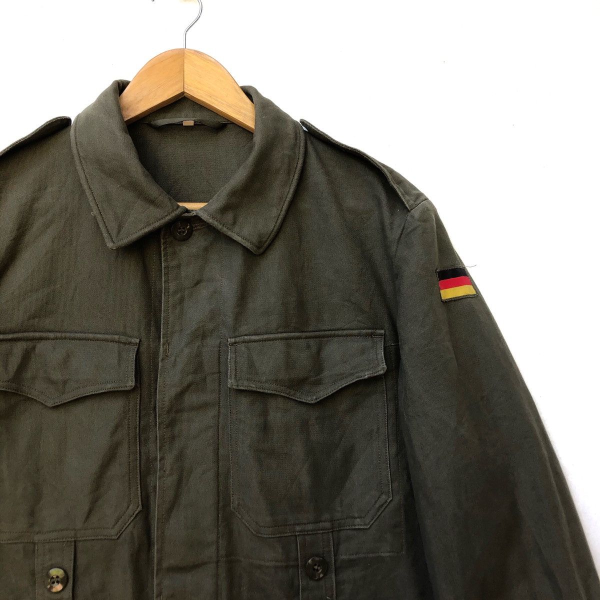 Vintage Vintage Military Chore Jacket Germany Size US M / EU 48-50 / 2 - 4 Thumbnail