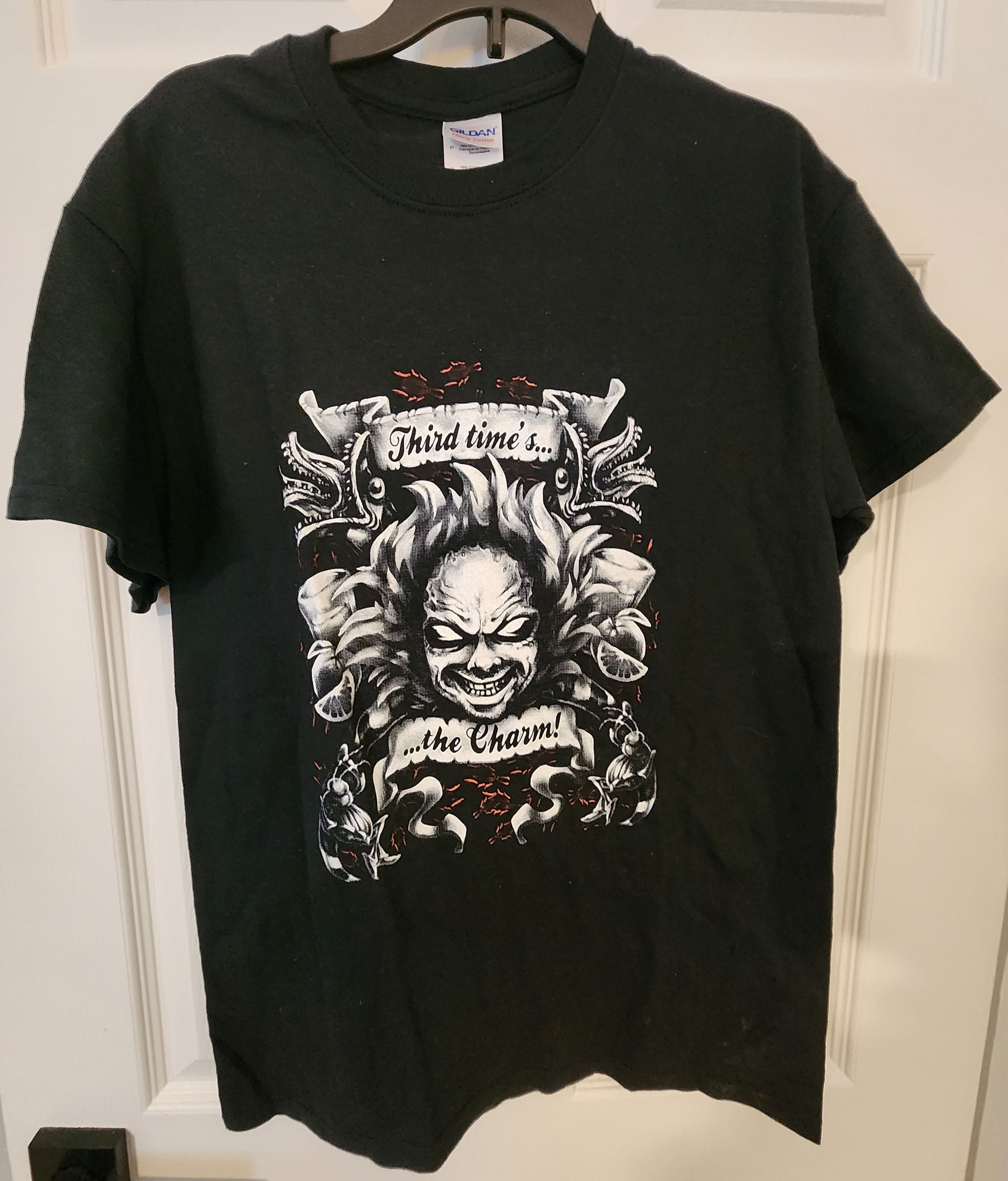 Gildan Gildan Men's Black Third Time's The Charm Shirt Size Small Size US S / EU 44-46 / 1 - 1 Thumbnail