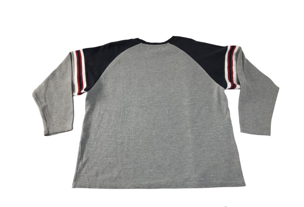 U.S. Polo Assn. × Vintage U.S Polo Assn Raglan Striped Sweatshirt Spell Out R046j Size US XXL / EU 58 / 5 - 5 Thumbnail