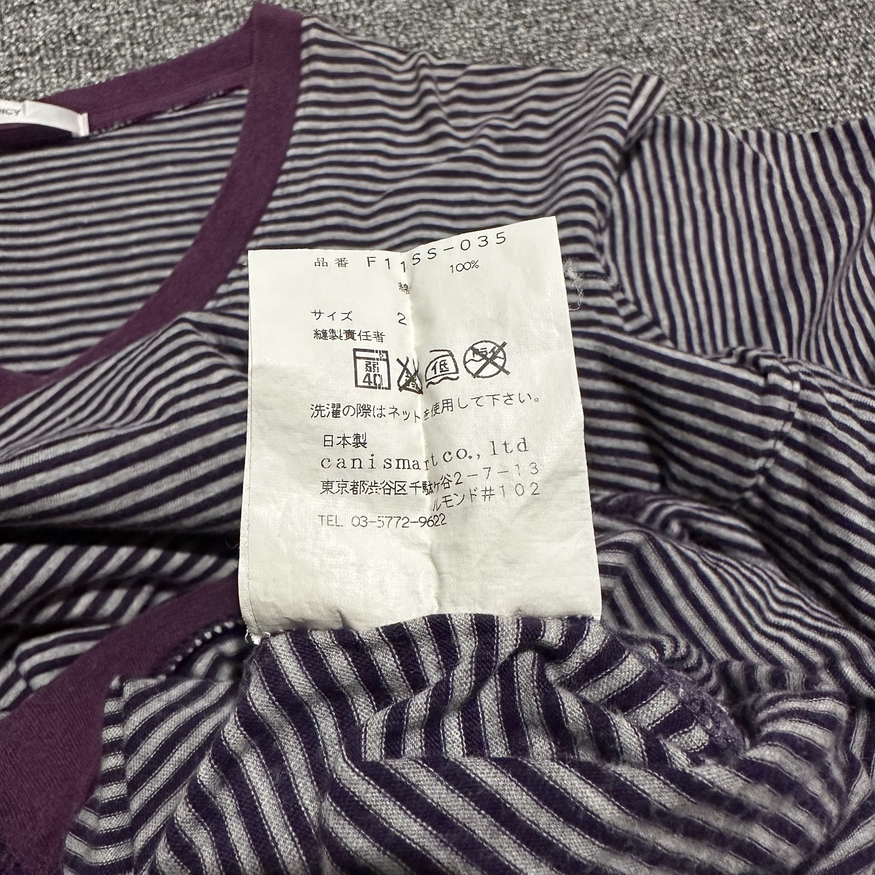 Japanese Brand Frequency Japan Vneck Size US M / EU 48-50 / 2 - 6 Thumbnail