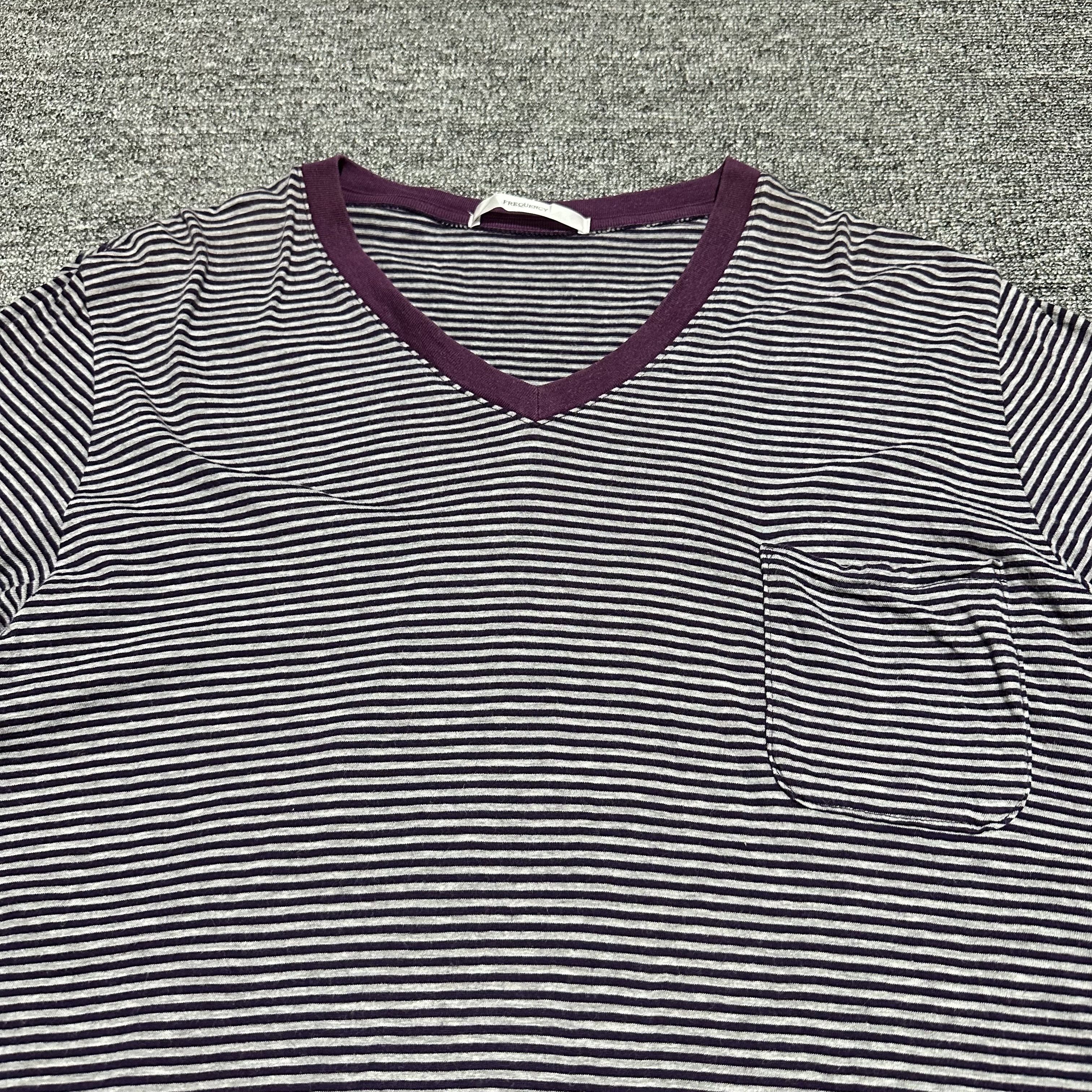 Japanese Brand Frequency Japan Vneck Size US M / EU 48-50 / 2 - 2 Thumbnail