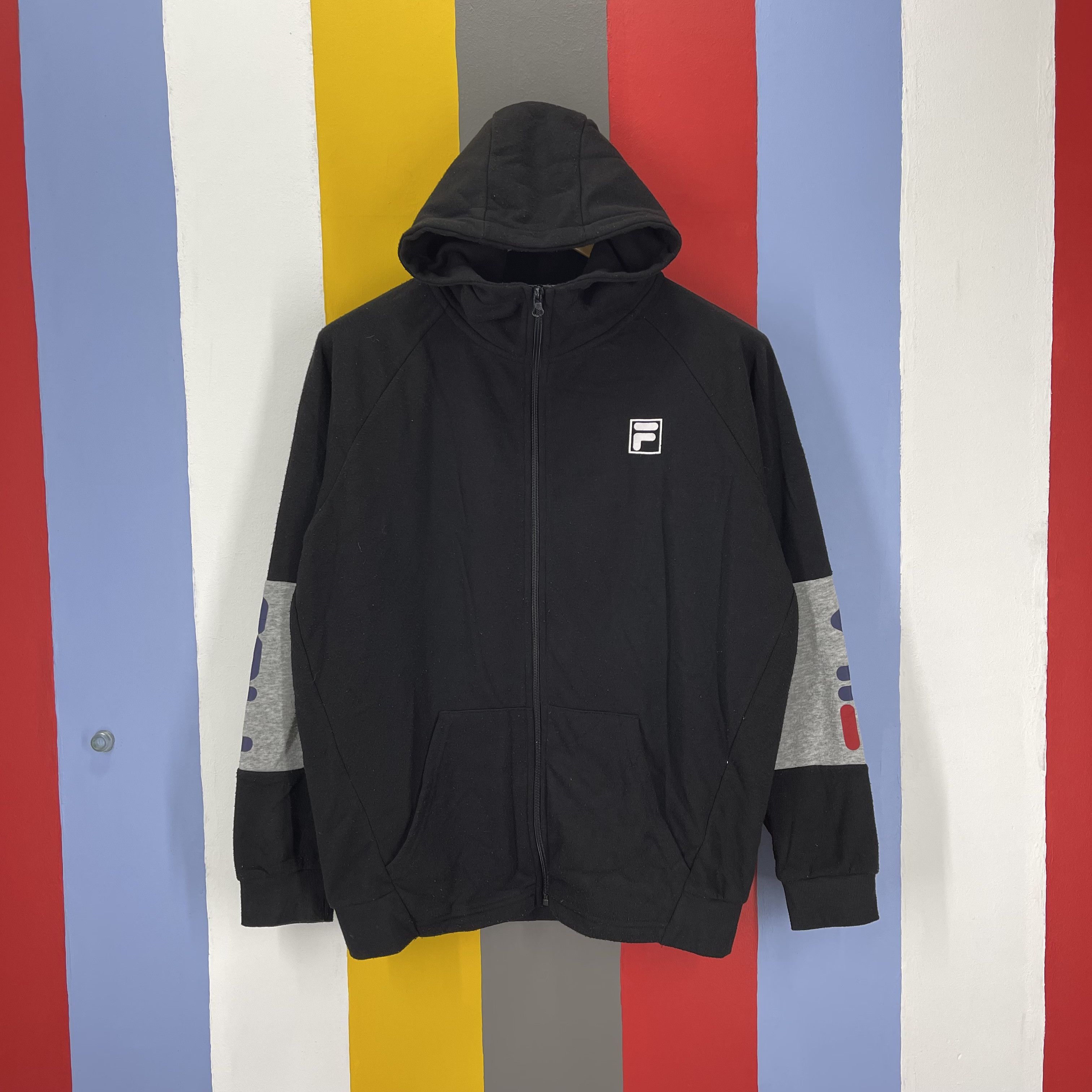 Fila FILA Zipper Hoodie #1234/AQ Size US M / EU 48-50 / 2 - 1 Preview
