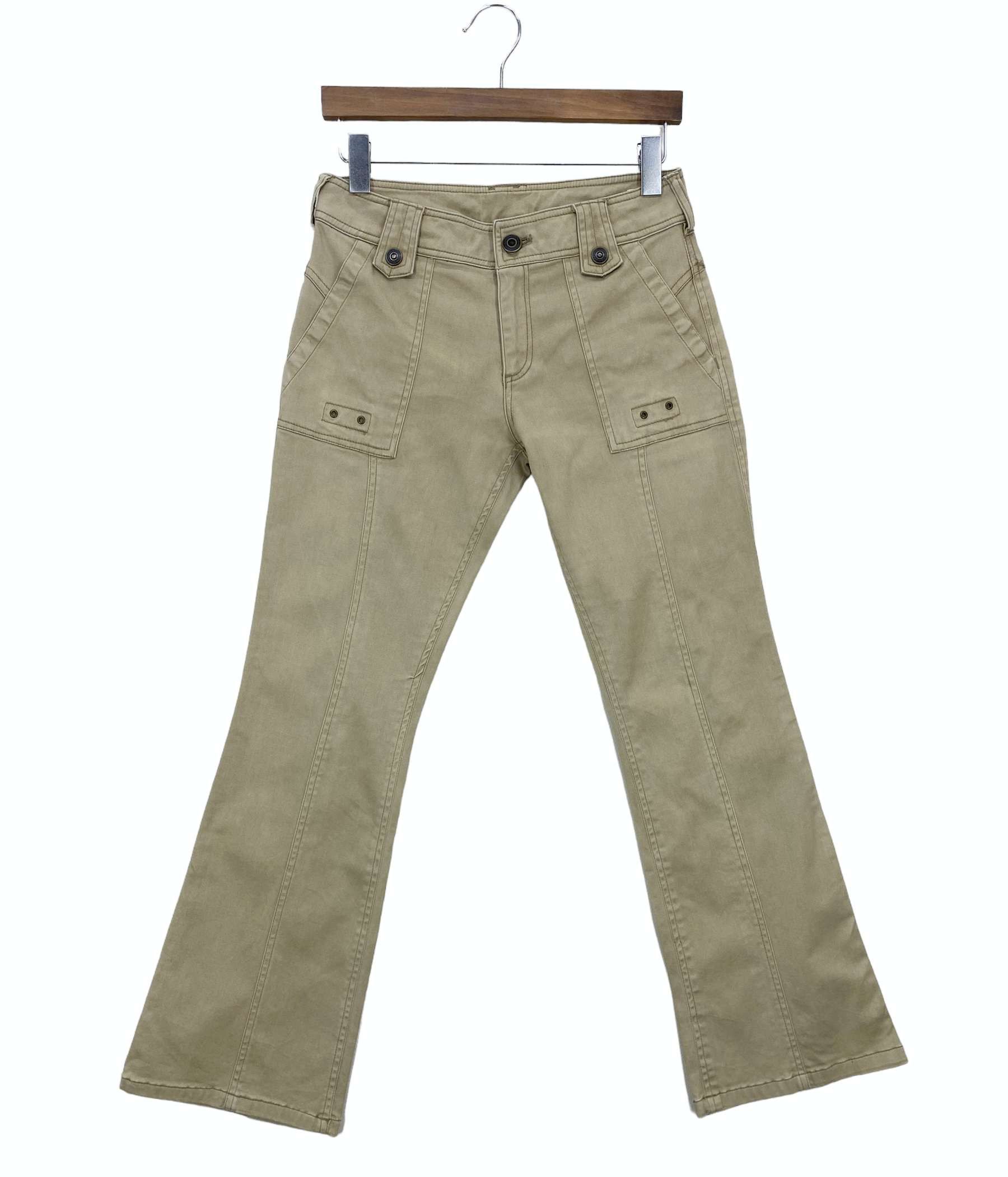 Japanese Brand Pozzyrap Pants Baker Pocket Flare Pants Bootcut Pants Size US 29 - 1 Thumbnail