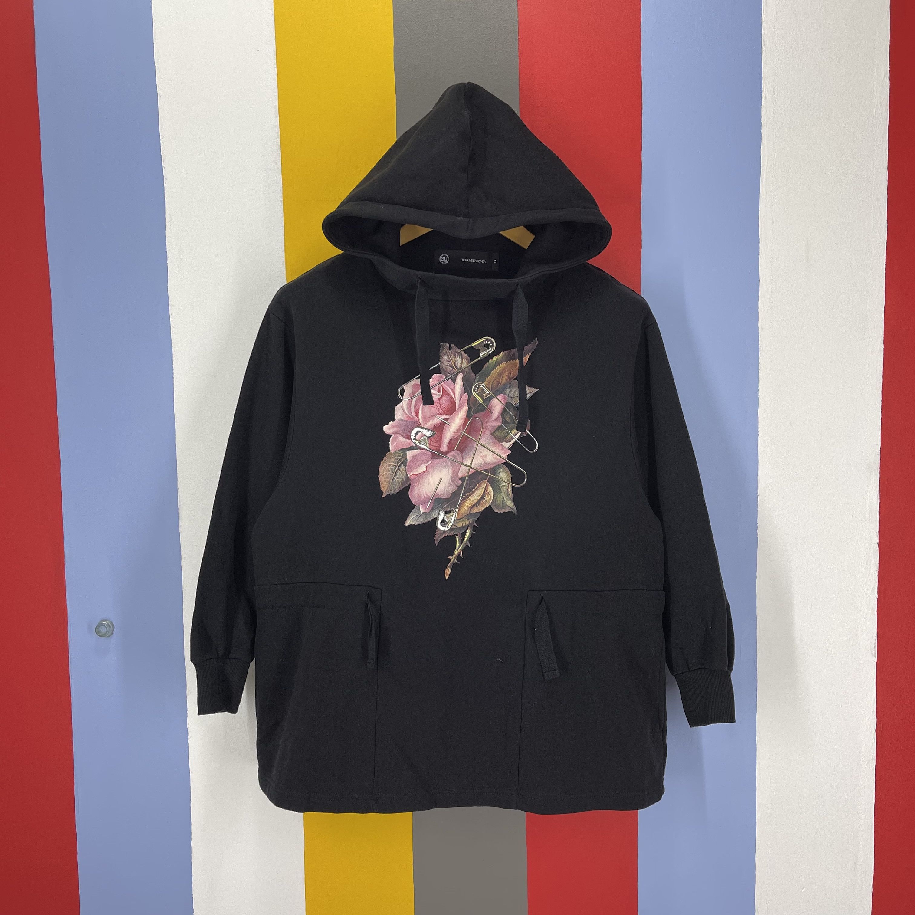 GU × Undercover UNDERCOVER x GU Adjustable Waist Hoodie Pullover #1237/AQ Size M / US 6-8 / IT 42-44 - 1 Thumbnail