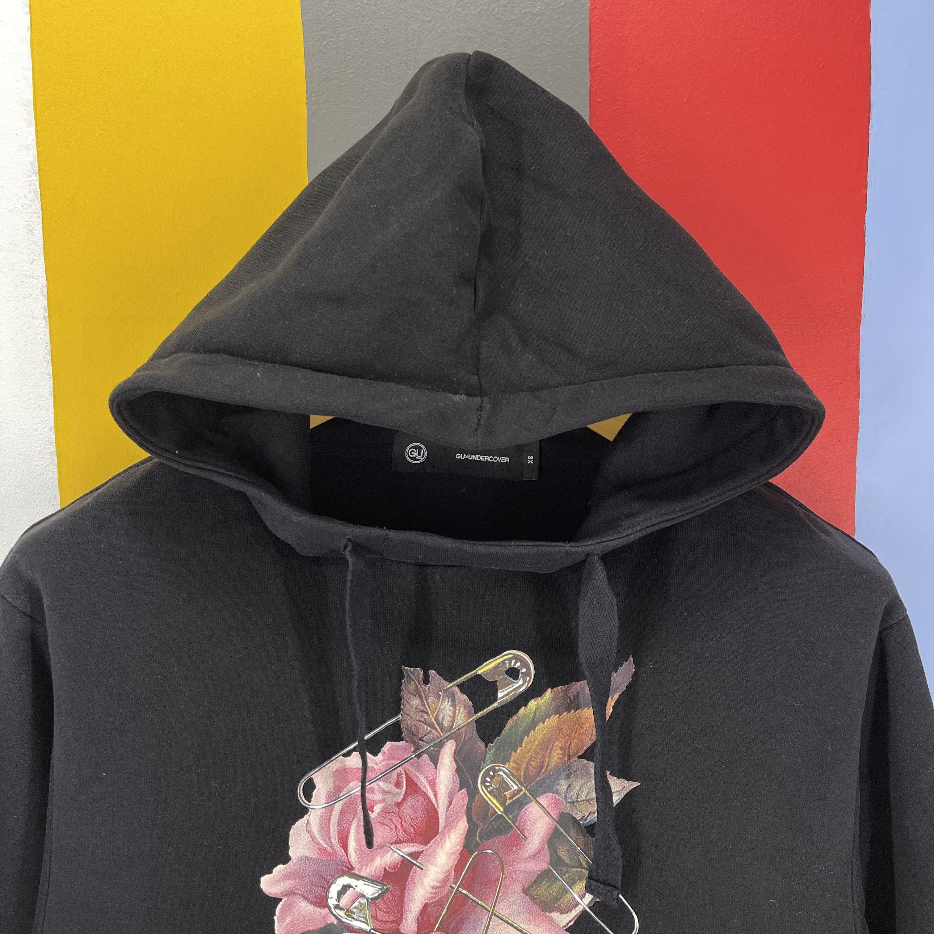 GU × Undercover UNDERCOVER x GU Adjustable Waist Hoodie Pullover #1237/AQ Size M / US 6-8 / IT 42-44 - 2 Thumbnail