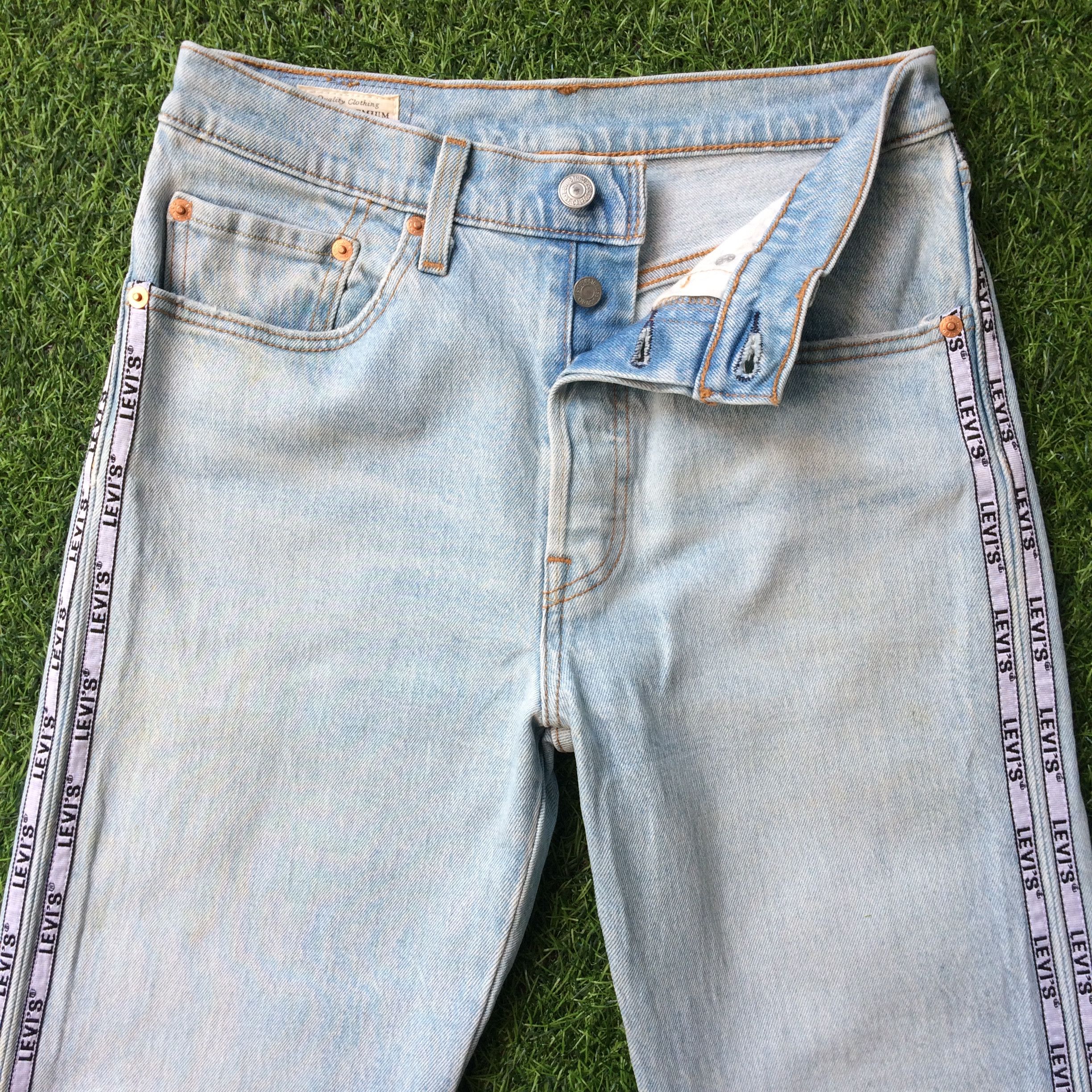 Japanese Brand × Jean × Unsound Rags Levi's 501 Big E Side-Tape Button-Fly Jeans #D-207 Size 26" / US 2 / IT 38 - 4 Thumbnail