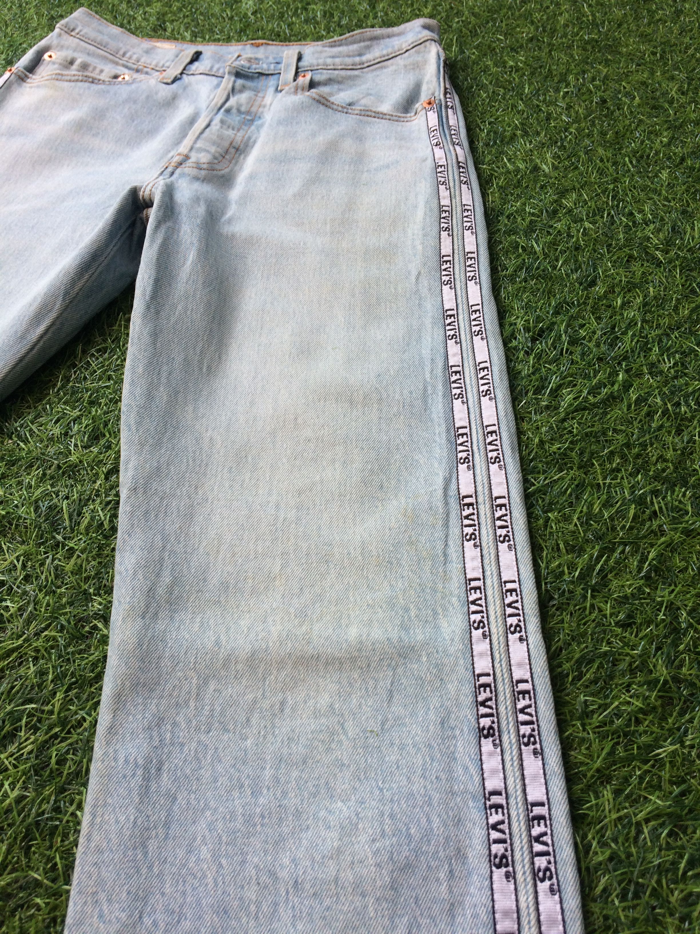 Japanese Brand × Jean × Unsound Rags Levi's 501 Big E Side-Tape Button-Fly Jeans #D-207 Size 26" / US 2 / IT 38 - 3 Thumbnail