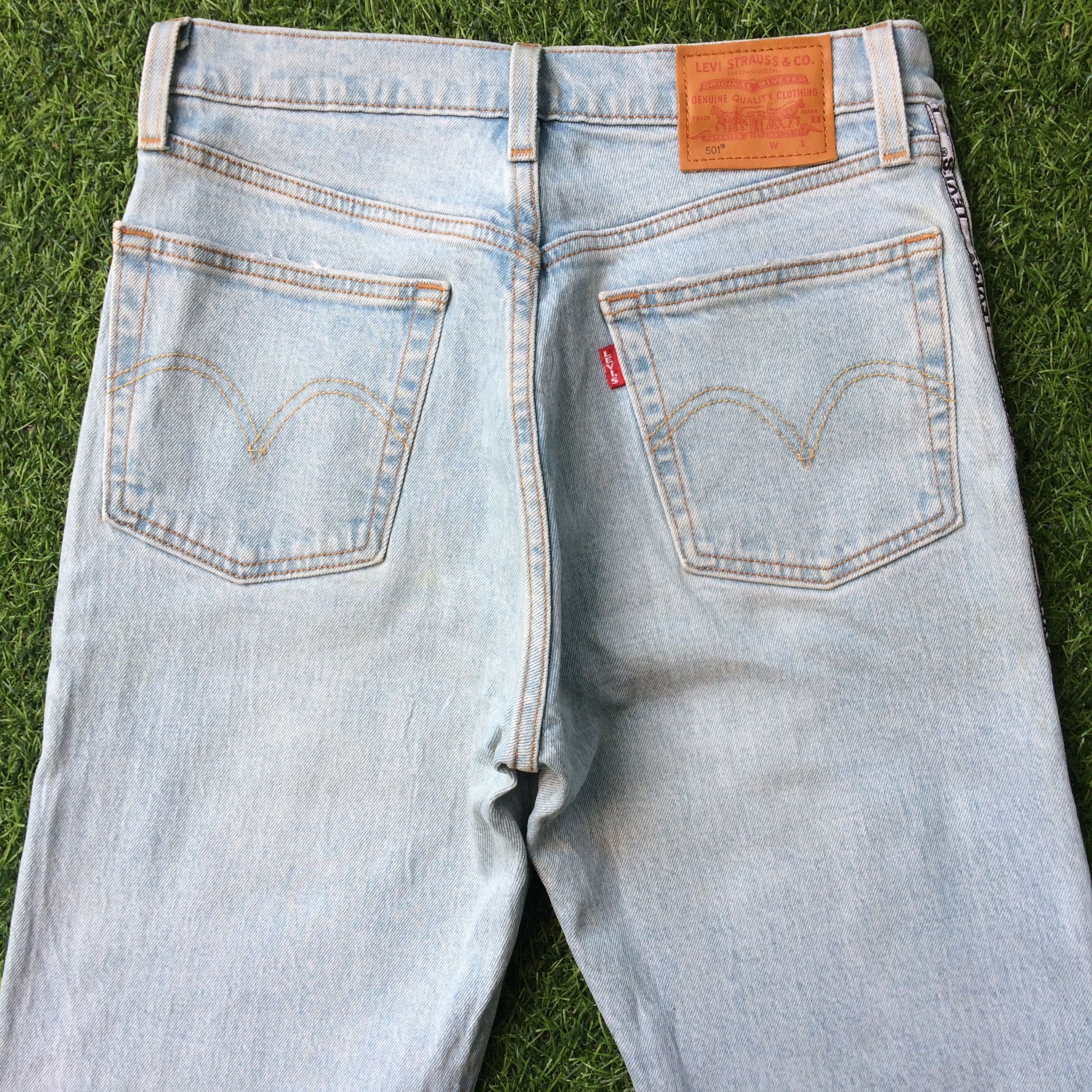 Japanese Brand × Jean × Unsound Rags Levi's 501 Big E Side-Tape Button-Fly Jeans #D-207 Size 26" / US 2 / IT 38 - 7 Thumbnail